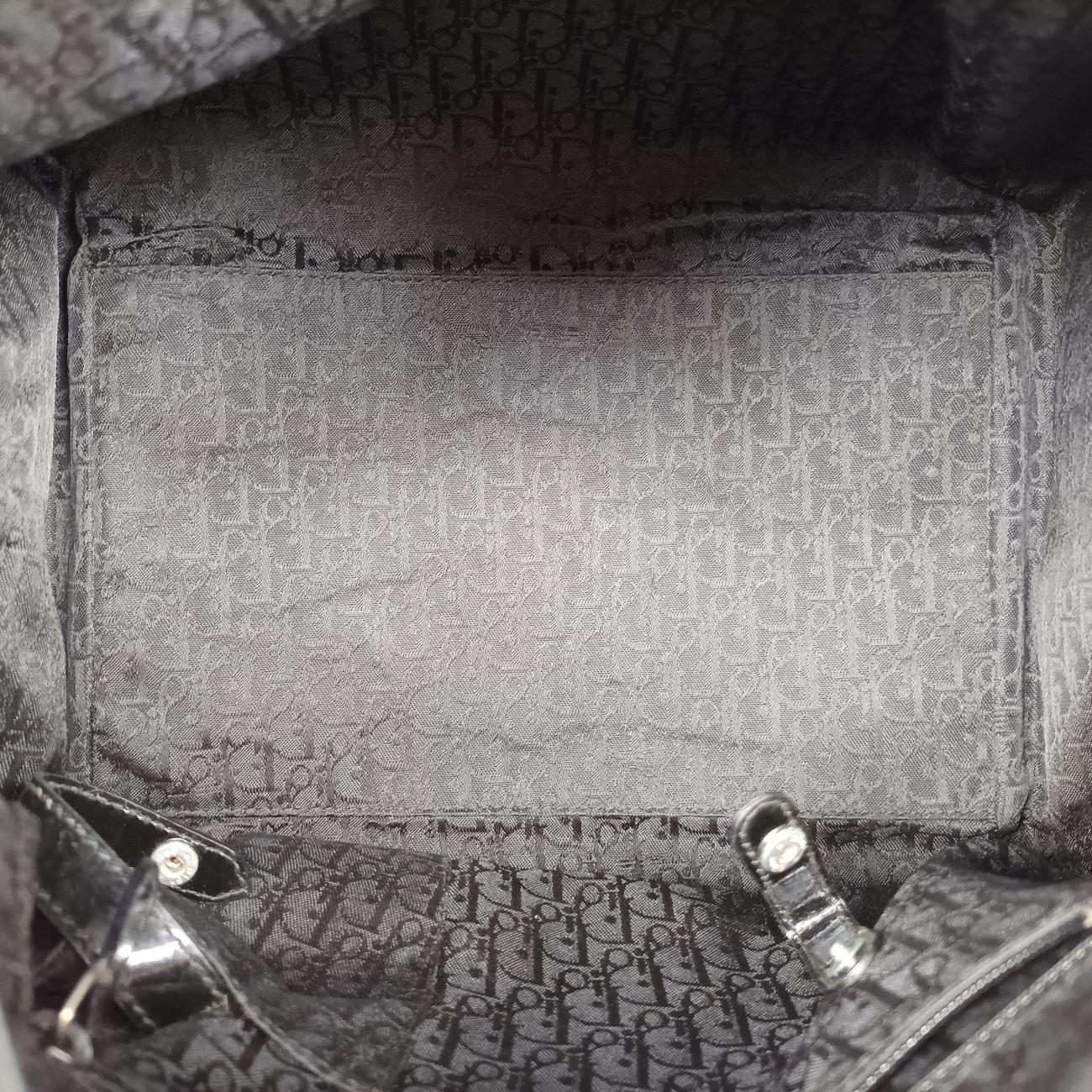 Pre-owned Christian Dior Gambler Dice Bowler Pink×Multicolour Canvas × Snakeskin  handbag | stylenewstar