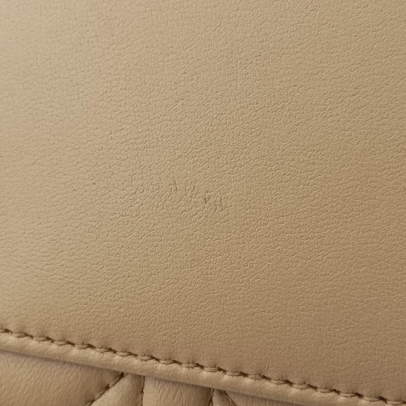 Secondhand Christian Dior Lady Dior Beige lambskin  shoulderbag | stylenewstar