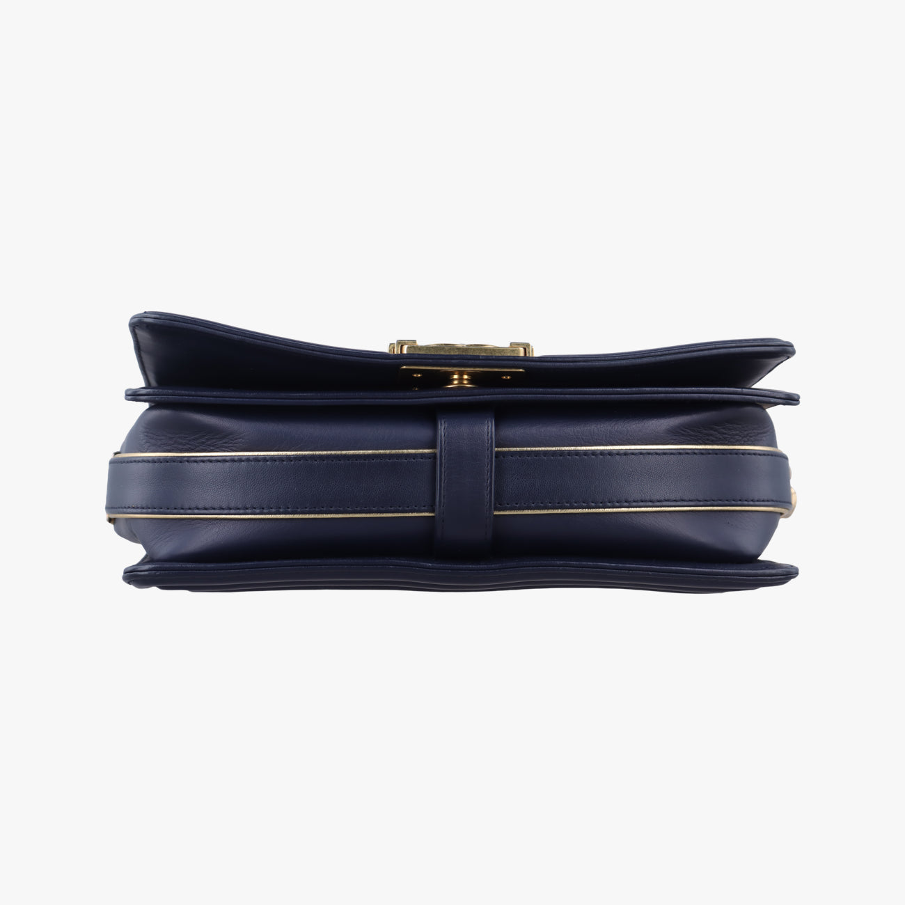 Pre-owned Chanel BOY CHANEL Blue leather A90181 shoulderbag | stylenewstar