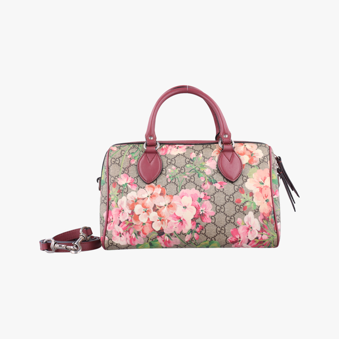 Pre-owned Gucci GG SUPREME beige×Multicolour PVC coated canvas 409529 shoulderbag | stylenewstar