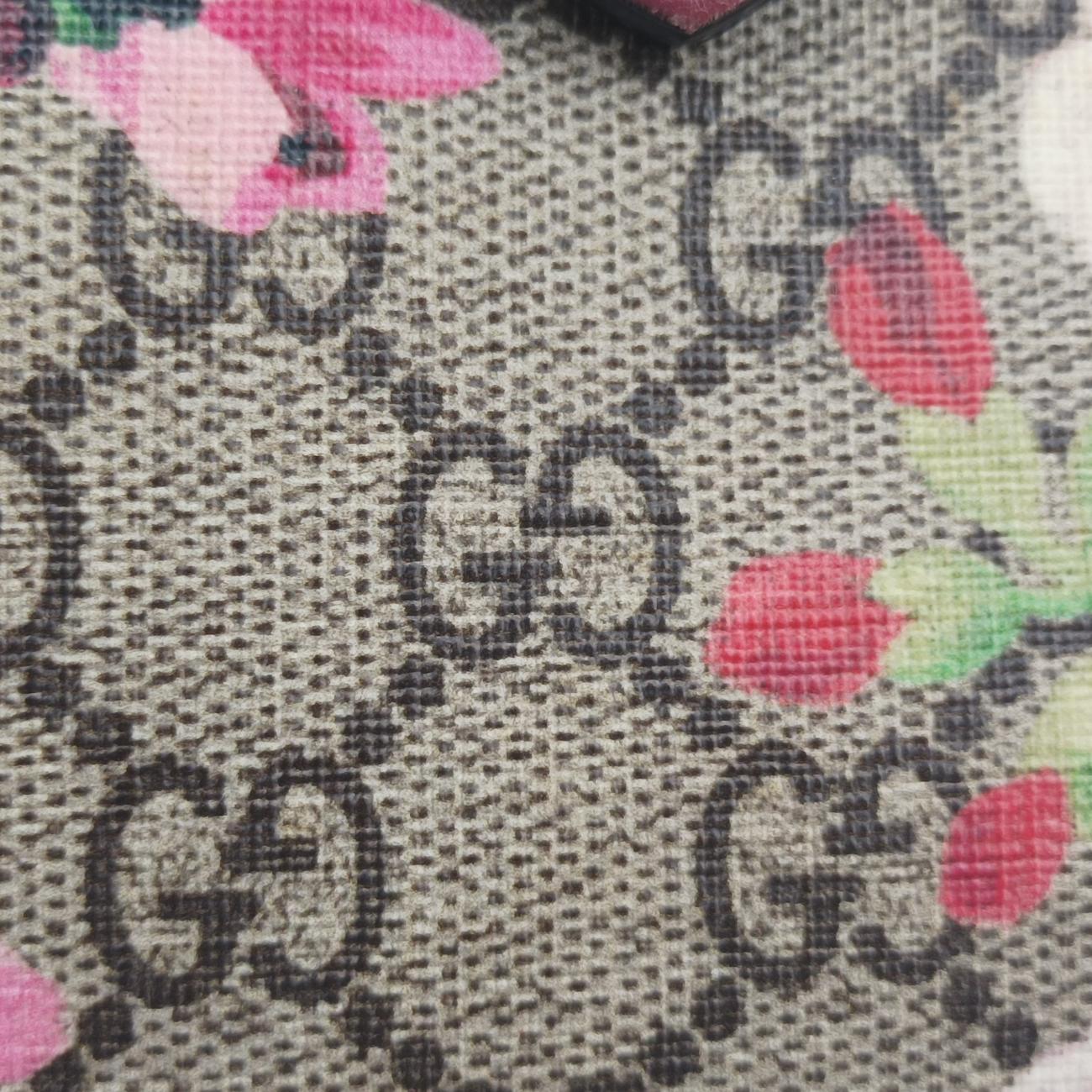 Pre-owned Gucci GG SUPREME beige×Multicolour PVC coated canvas 409529 shoulderbag | stylenewstar