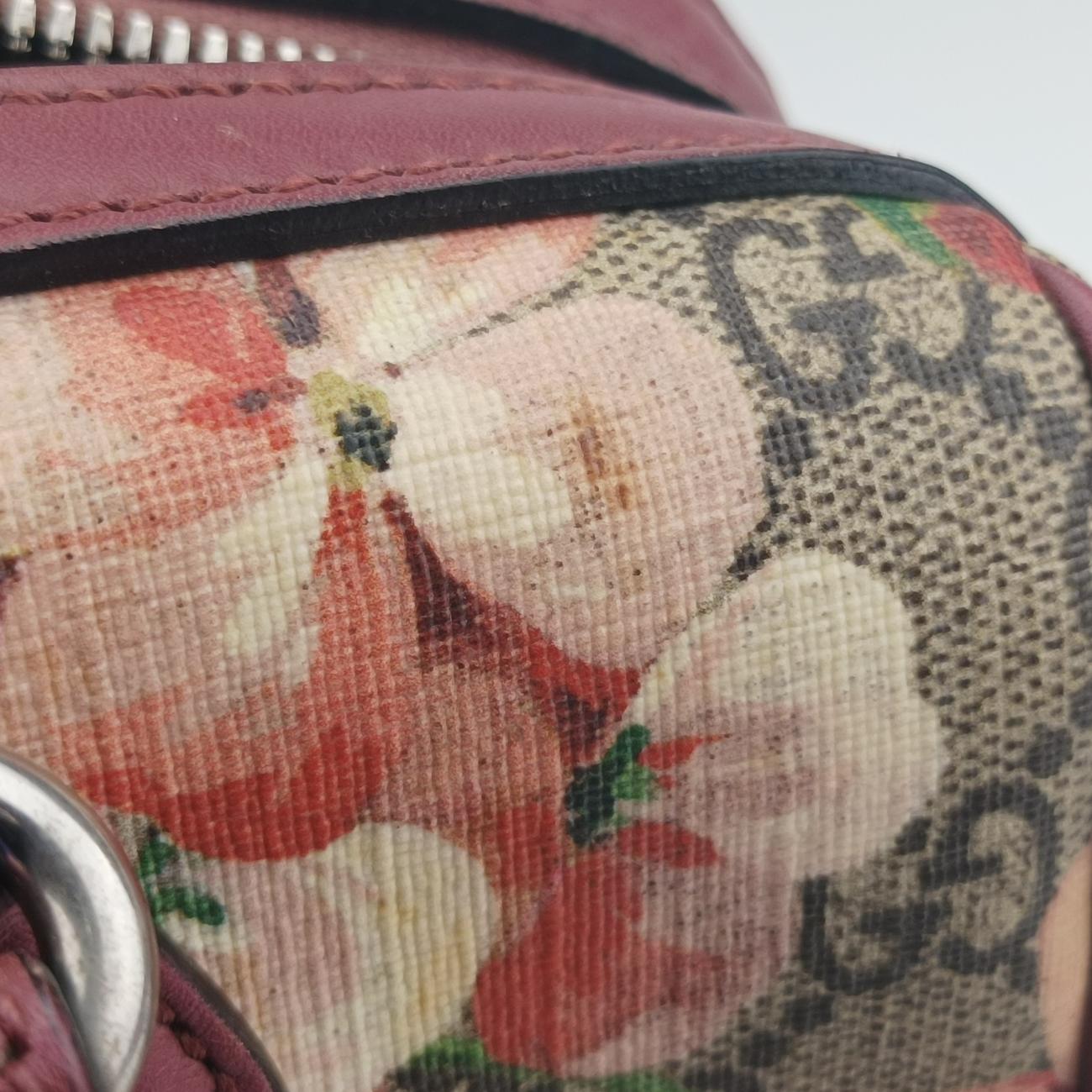 Pre-owned Gucci GG SUPREME beige×Multicolour PVC coated canvas 409529 shoulderbag | stylenewstar