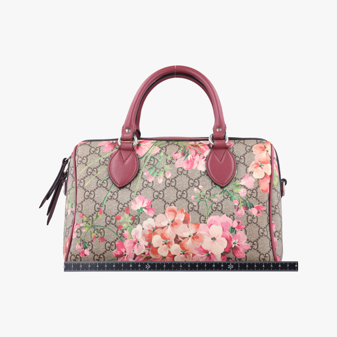 Pre-owned Gucci GG SUPREME beige×Multicolour PVC coated canvas 409529 shoulderbag | stylenewstar