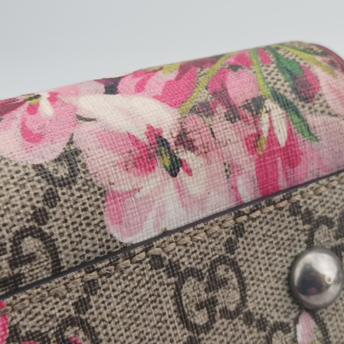 Pre-owned Gucci GG SUPREME beige×Multicolour PVC coated canvas 409529 shoulderbag | stylenewstar