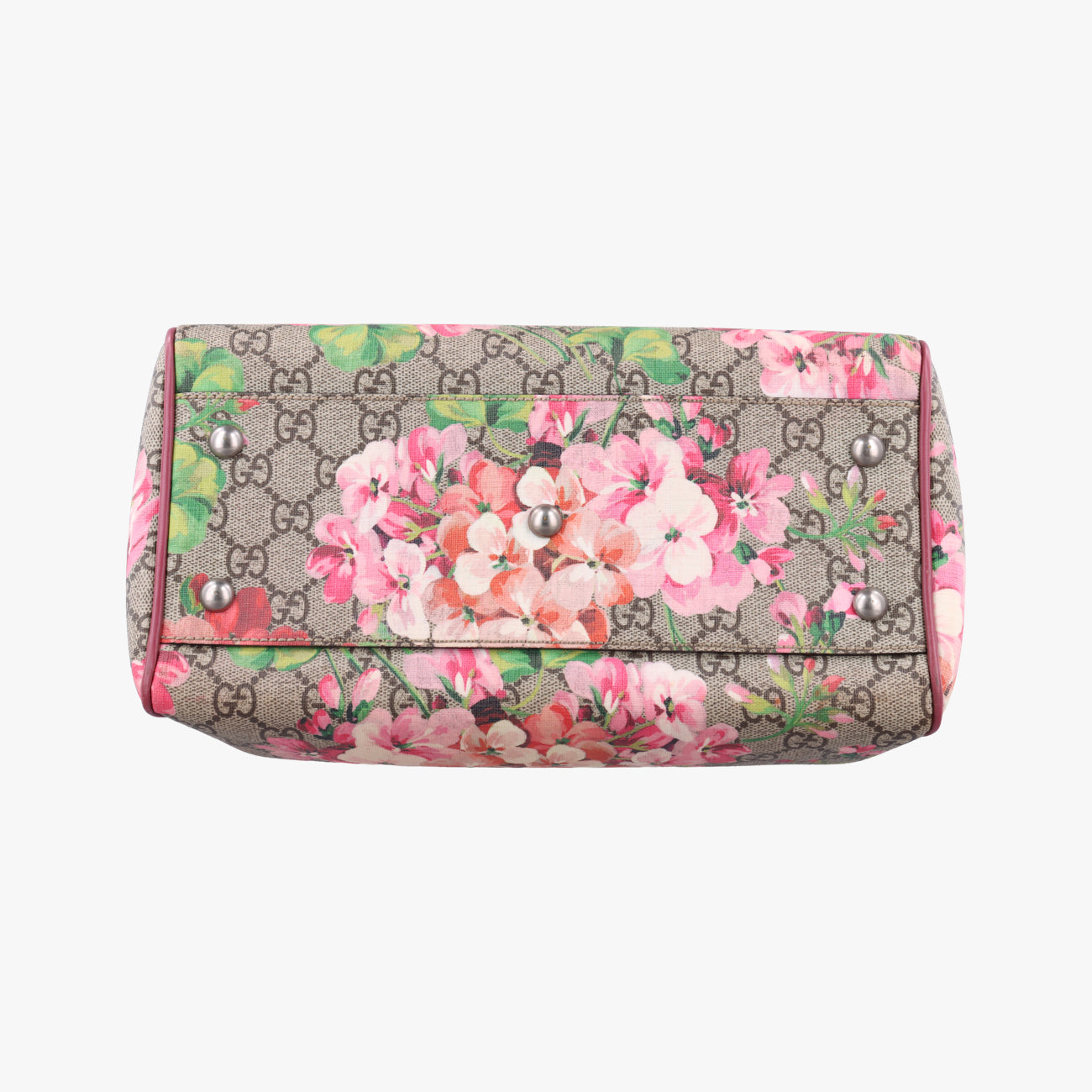 Pre-owned Gucci GG SUPREME beige×Multicolour PVC coated canvas 409529 shoulderbag | stylenewstar