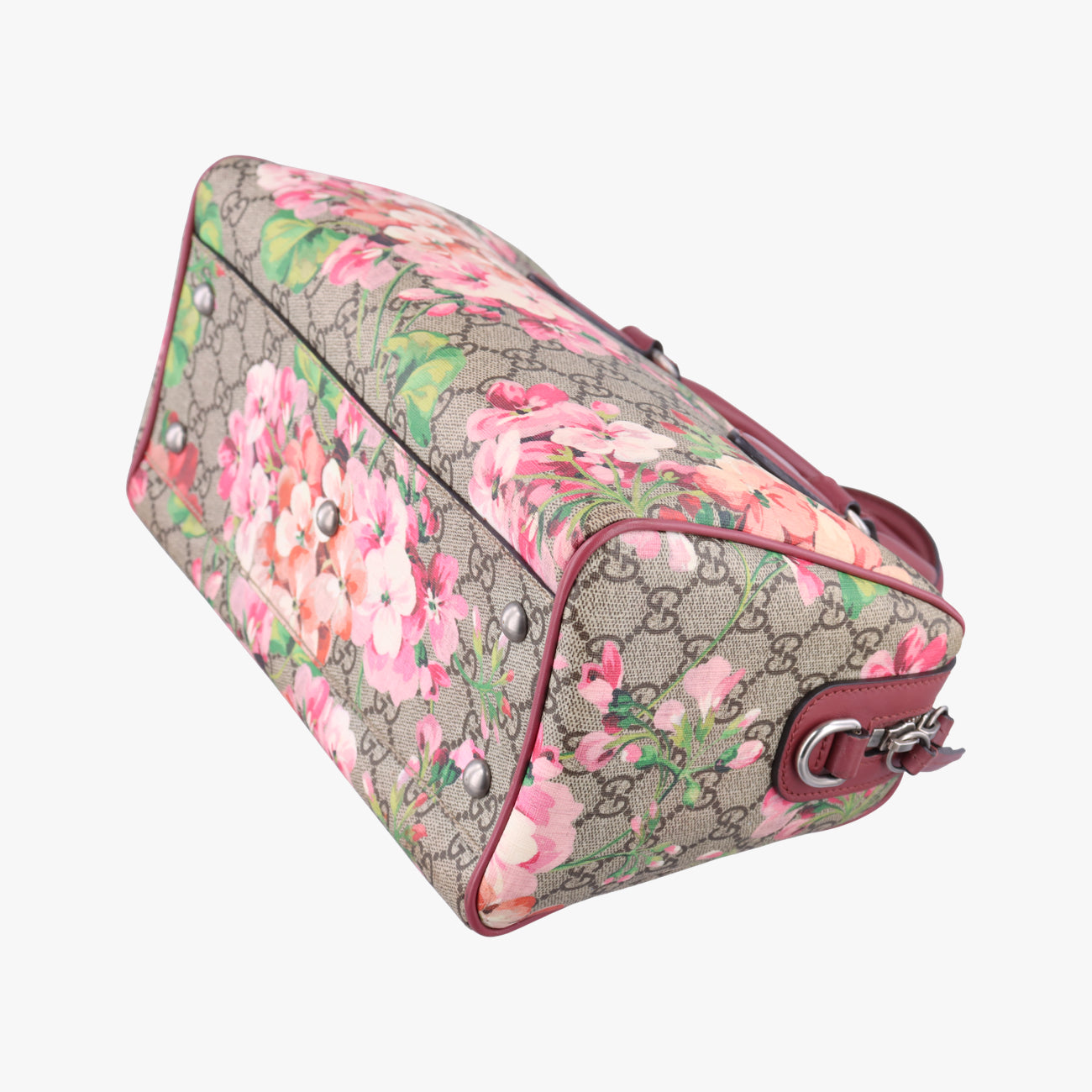 Pre-owned Gucci GG SUPREME beige×Multicolour PVC coated canvas 409529 shoulderbag | stylenewstar