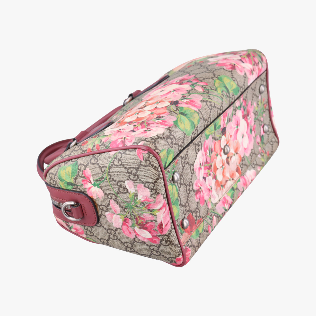 Pre-owned Gucci GG SUPREME beige×Multicolour PVC coated canvas 409529 shoulderbag | stylenewstar