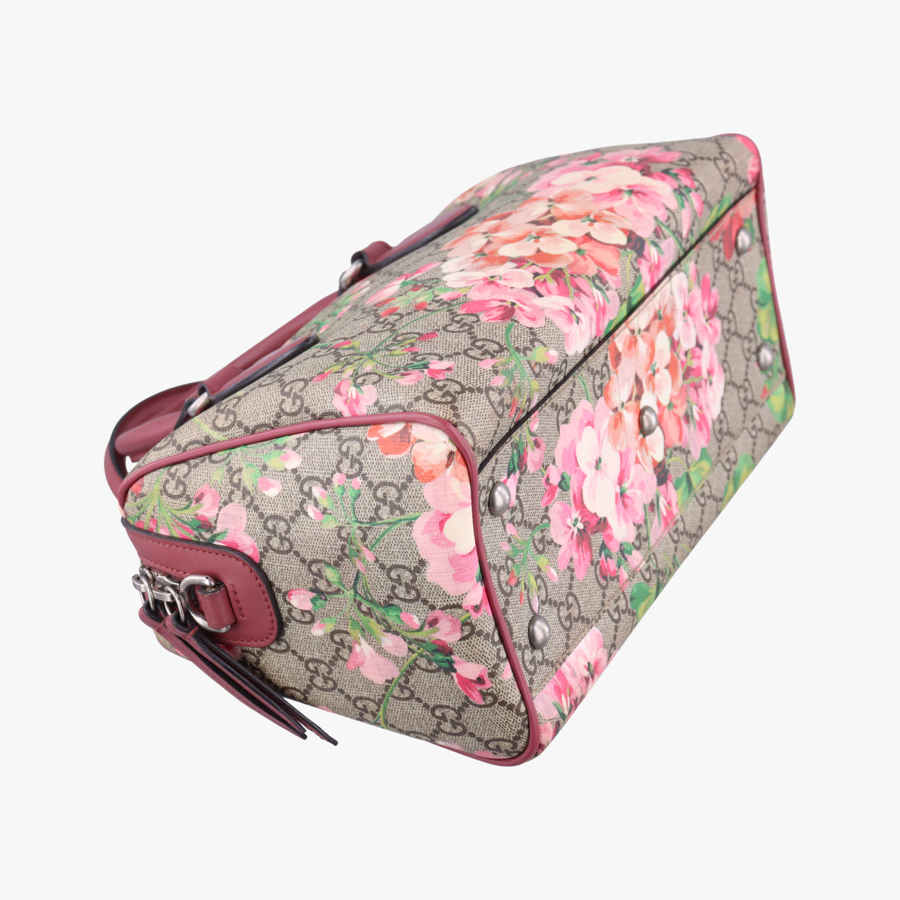 Pre-owned Gucci GG SUPREME beige×Multicolour PVC coated canvas 409529 shoulderbag | stylenewstar