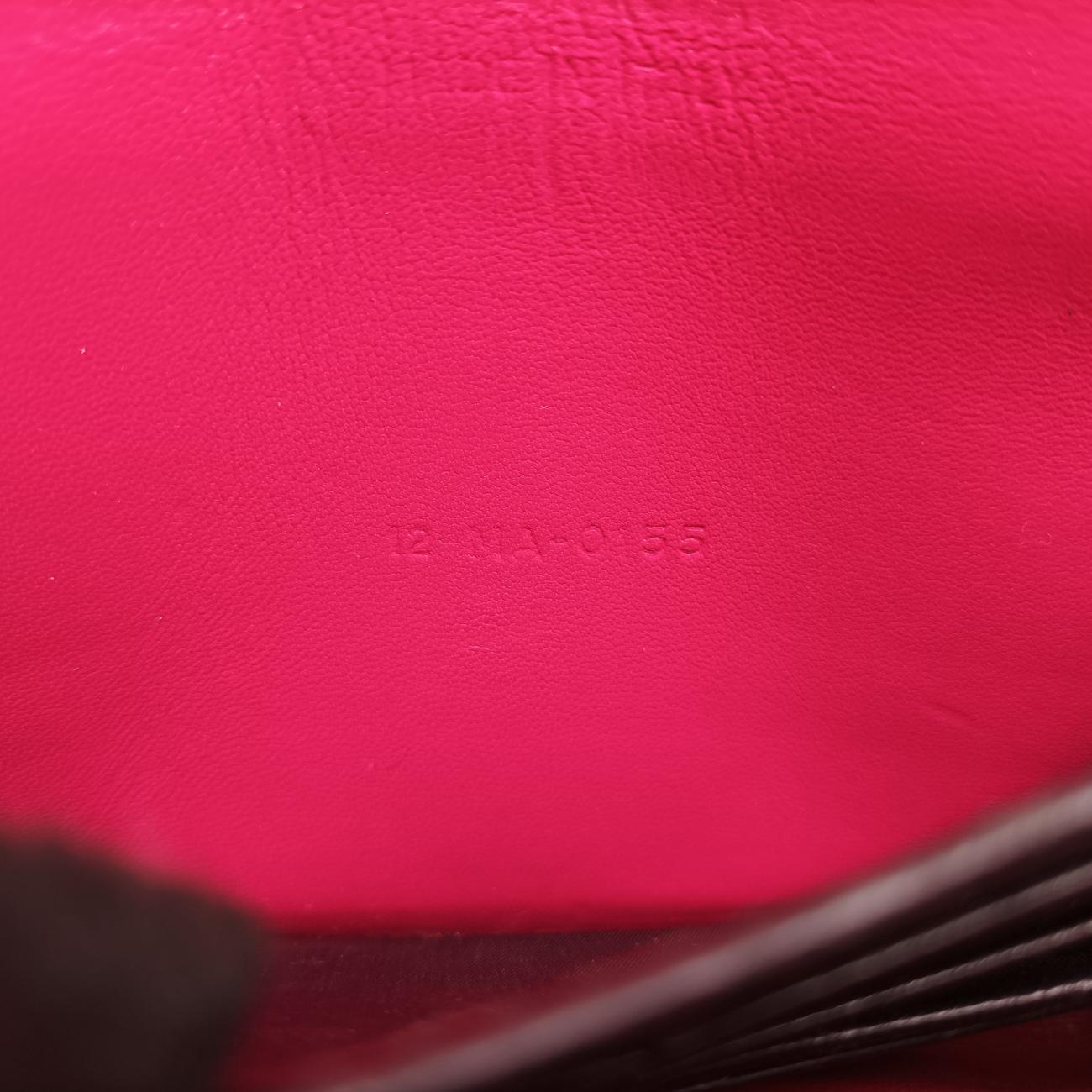 Pre-owned Christian Dior Cannage New Lock Red lambskin  shoulderbag | stylenewstar