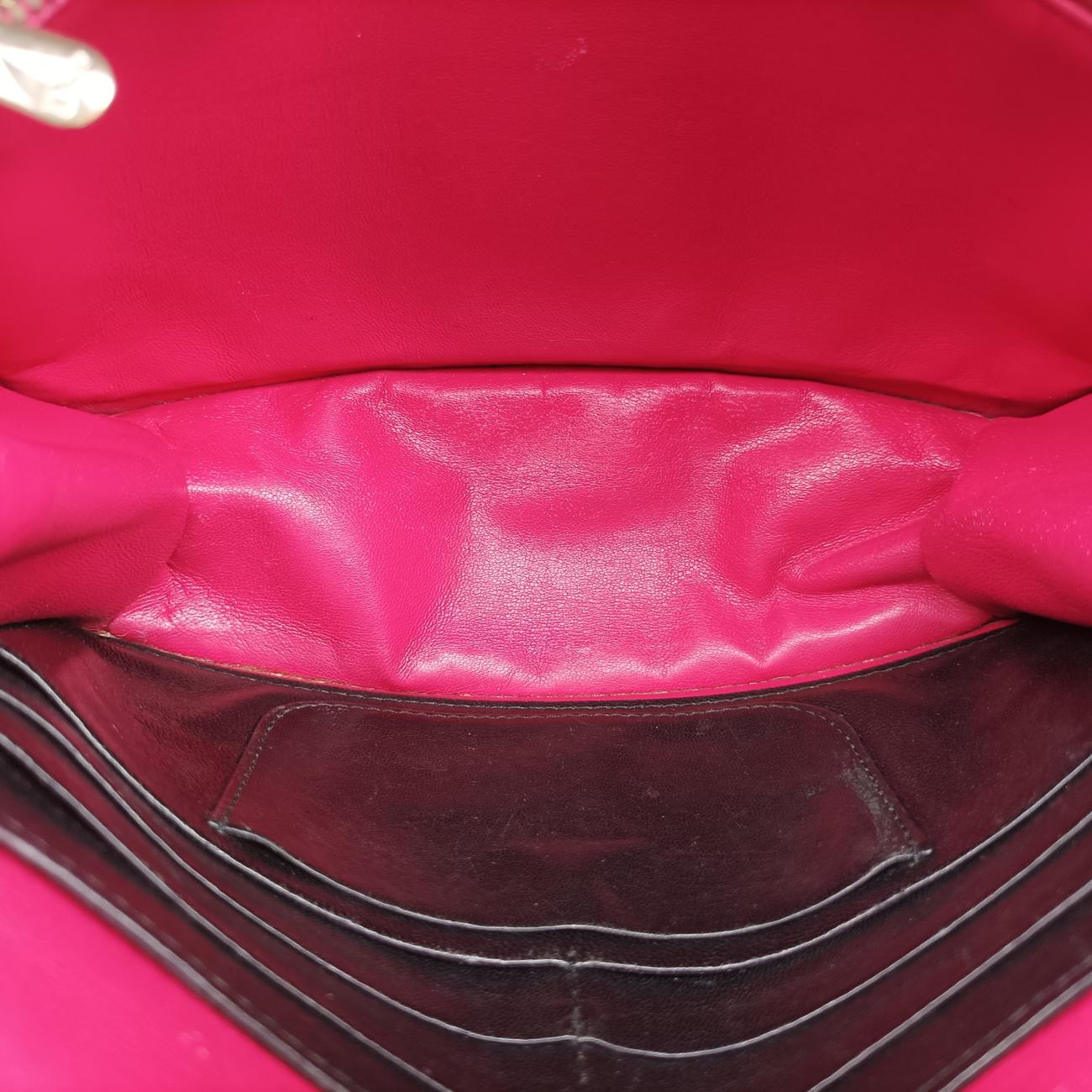 Pre-owned Christian Dior Cannage New Lock Red lambskin  shoulderbag | stylenewstar