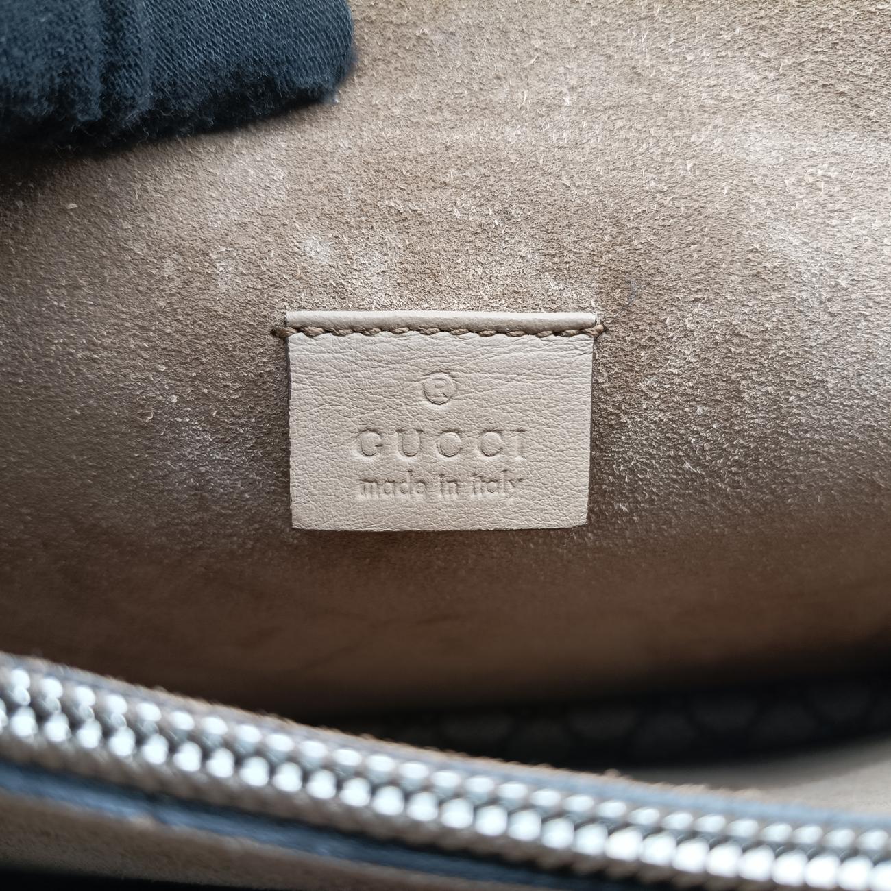 Pre-owned Gucci Dionysus beige×Multicolour PVC coated canvas 400235 shoulderbag | stylenewstar