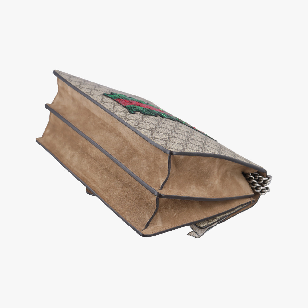 Pre-owned Gucci Dionysus beige×Multicolour PVC coated canvas 400235 shoulderbag | stylenewstar