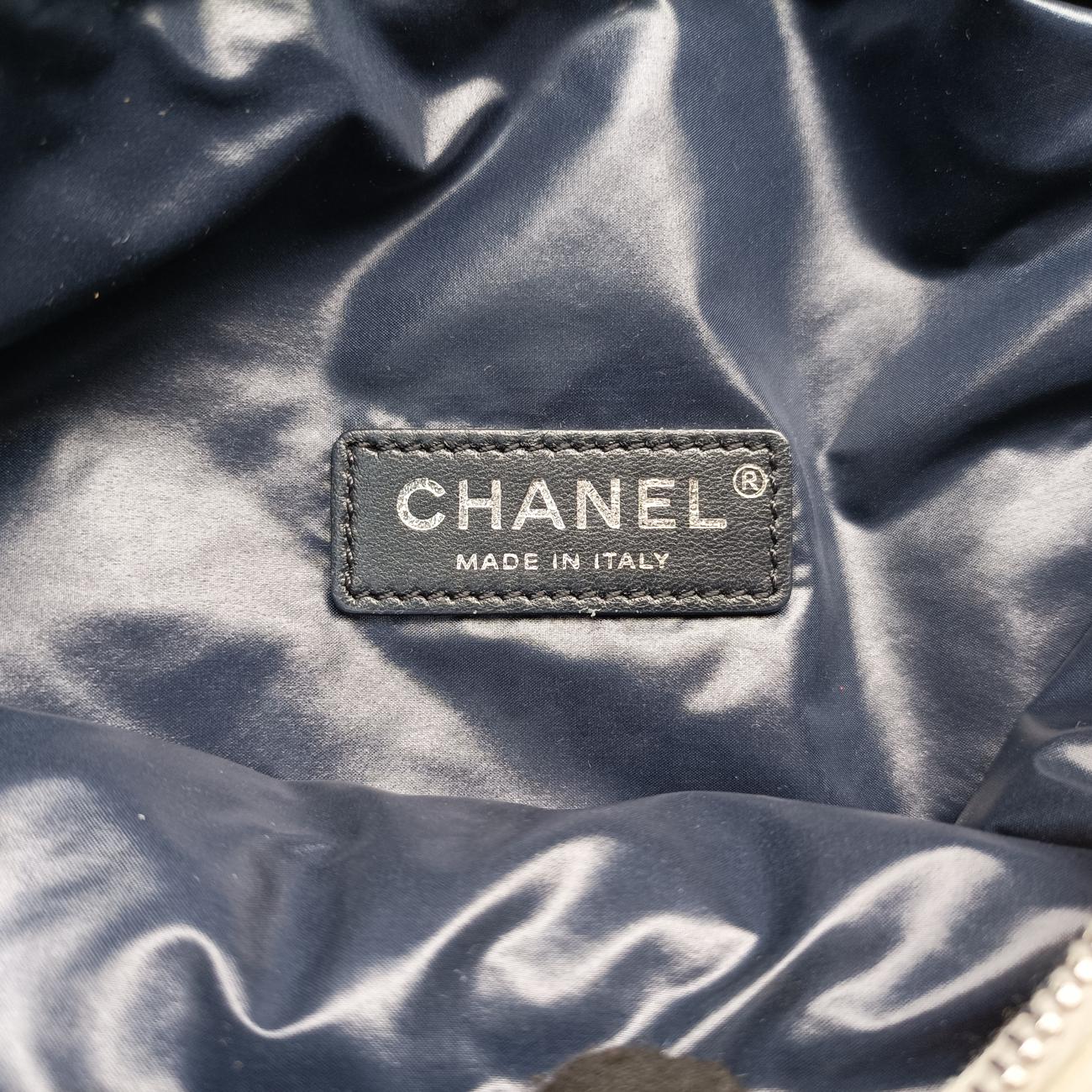 Pre-owned Chanel Waist White×Multicolour Tweed x Lambskin A93842 shoulderbag | stylenewstar