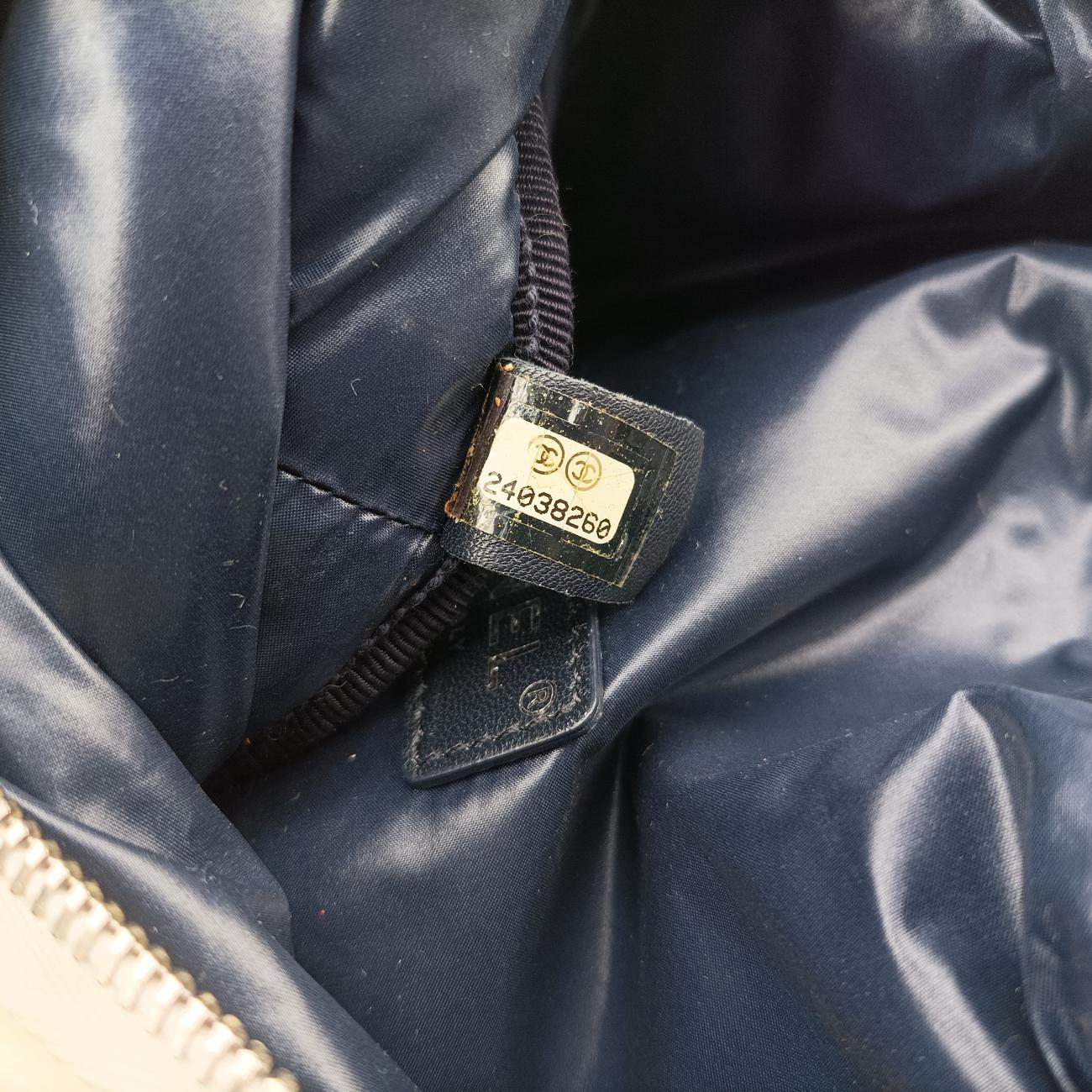 Pre-owned Chanel Waist White×Multicolour Tweed x Lambskin A93842 shoulderbag | stylenewstar