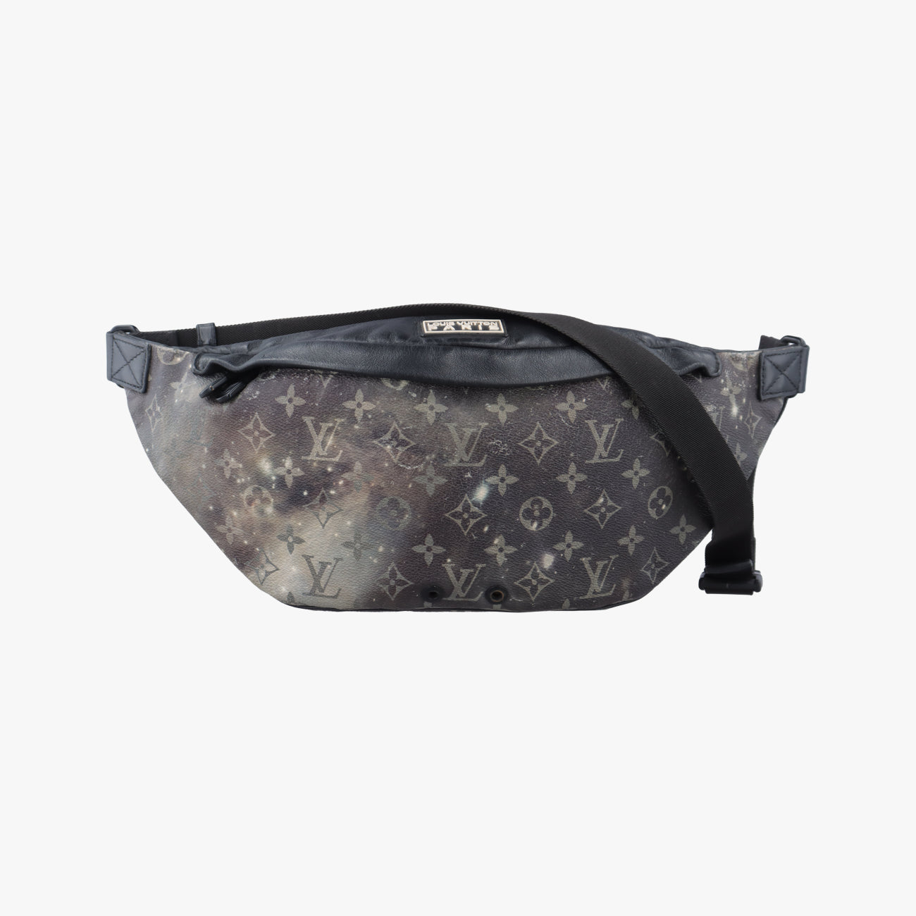 Pre-owned Louis Vuitton Discovery Black x multicolor Monogram Galaxy M44444 bum bag/waist bag | stylenewstar