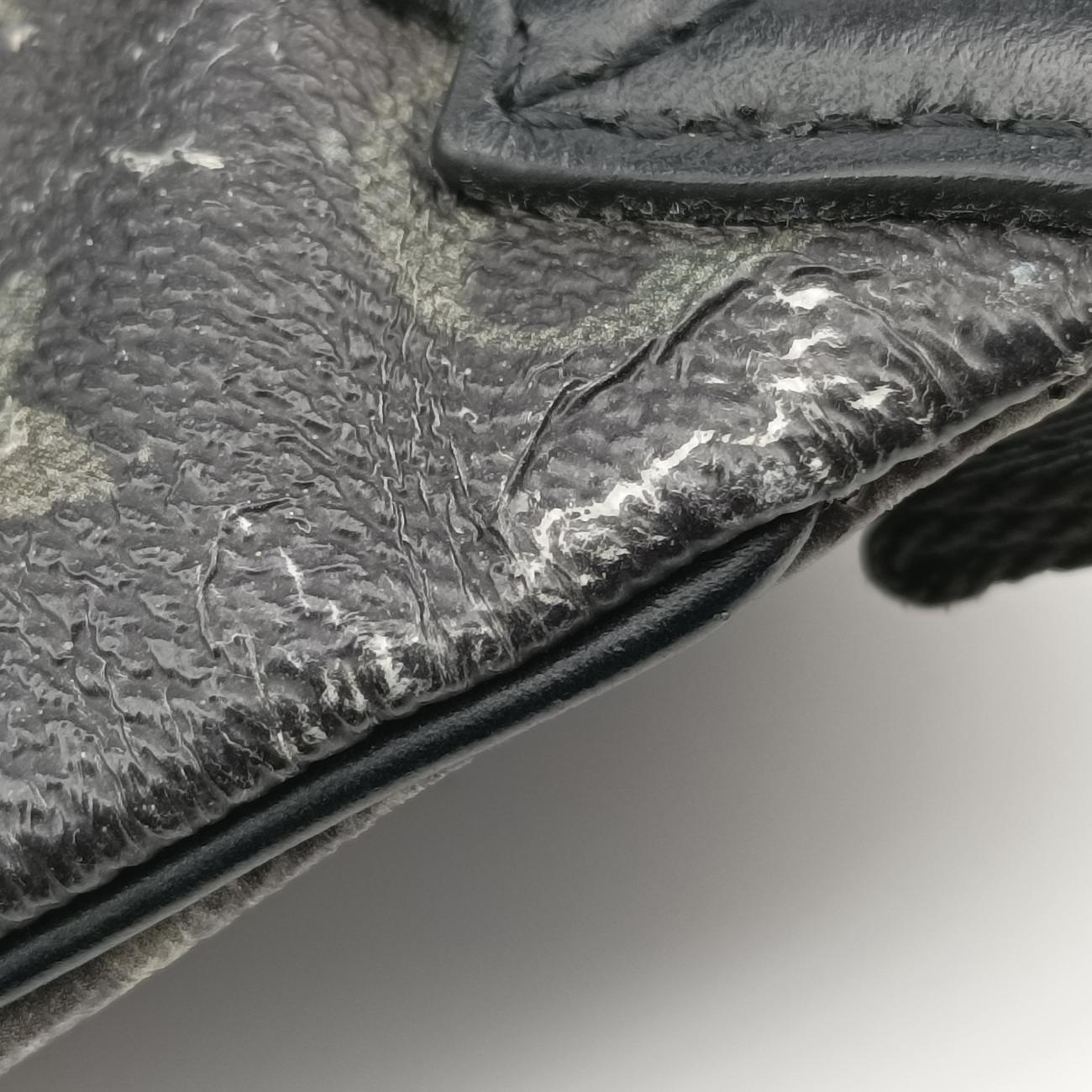 Pre-owned Louis Vuitton Discovery Black x multicolor Monogram Galaxy M44444 bum bag/waist bag | stylenewstar