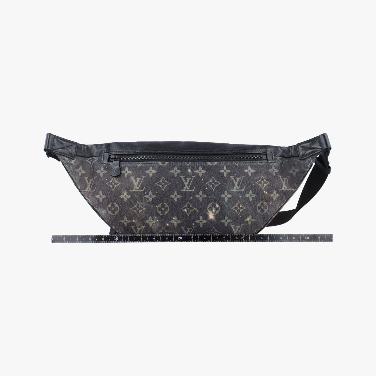 Pre-owned Louis Vuitton Discovery Black x multicolor Monogram Galaxy M44444 bum bag/waist bag | stylenewstar