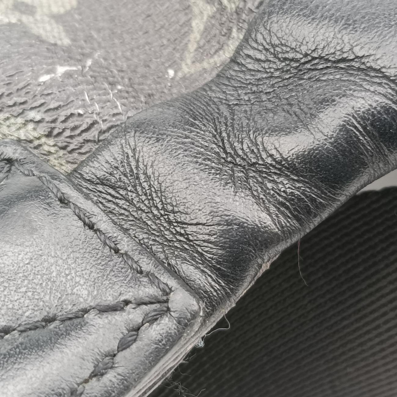 Pre-owned Louis Vuitton Discovery Black x multicolor Monogram Galaxy M44444 bum bag/waist bag | stylenewstar