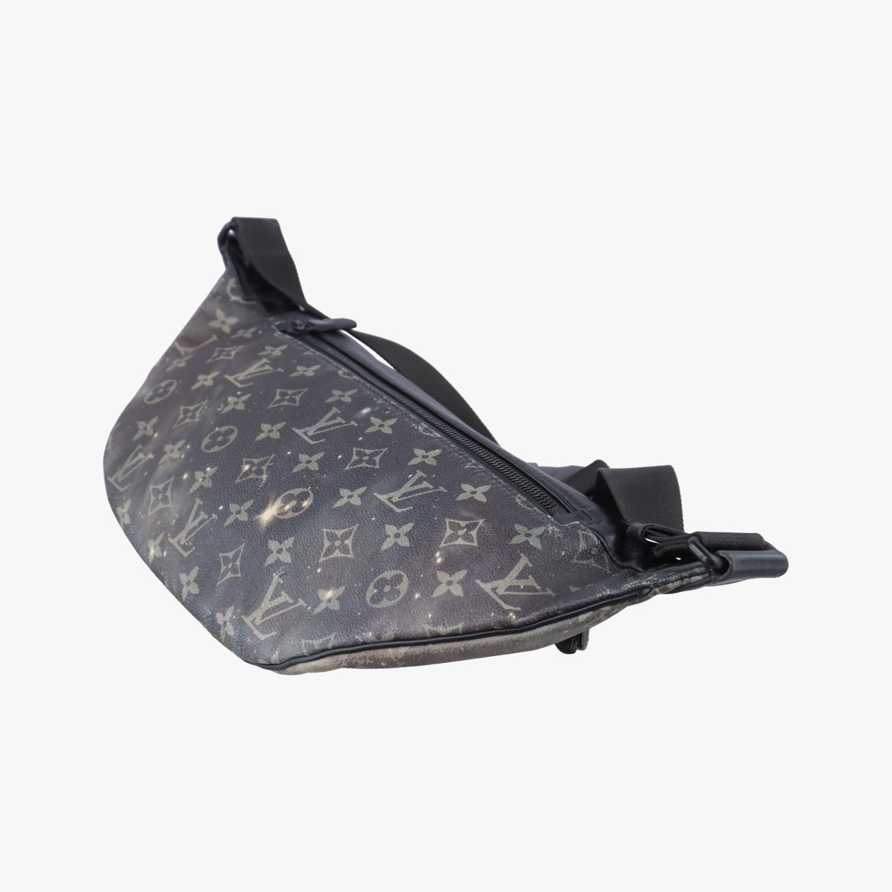 Pre-owned Louis Vuitton Discovery Black x multicolor Monogram Galaxy M44444 bum bag/waist bag | stylenewstar
