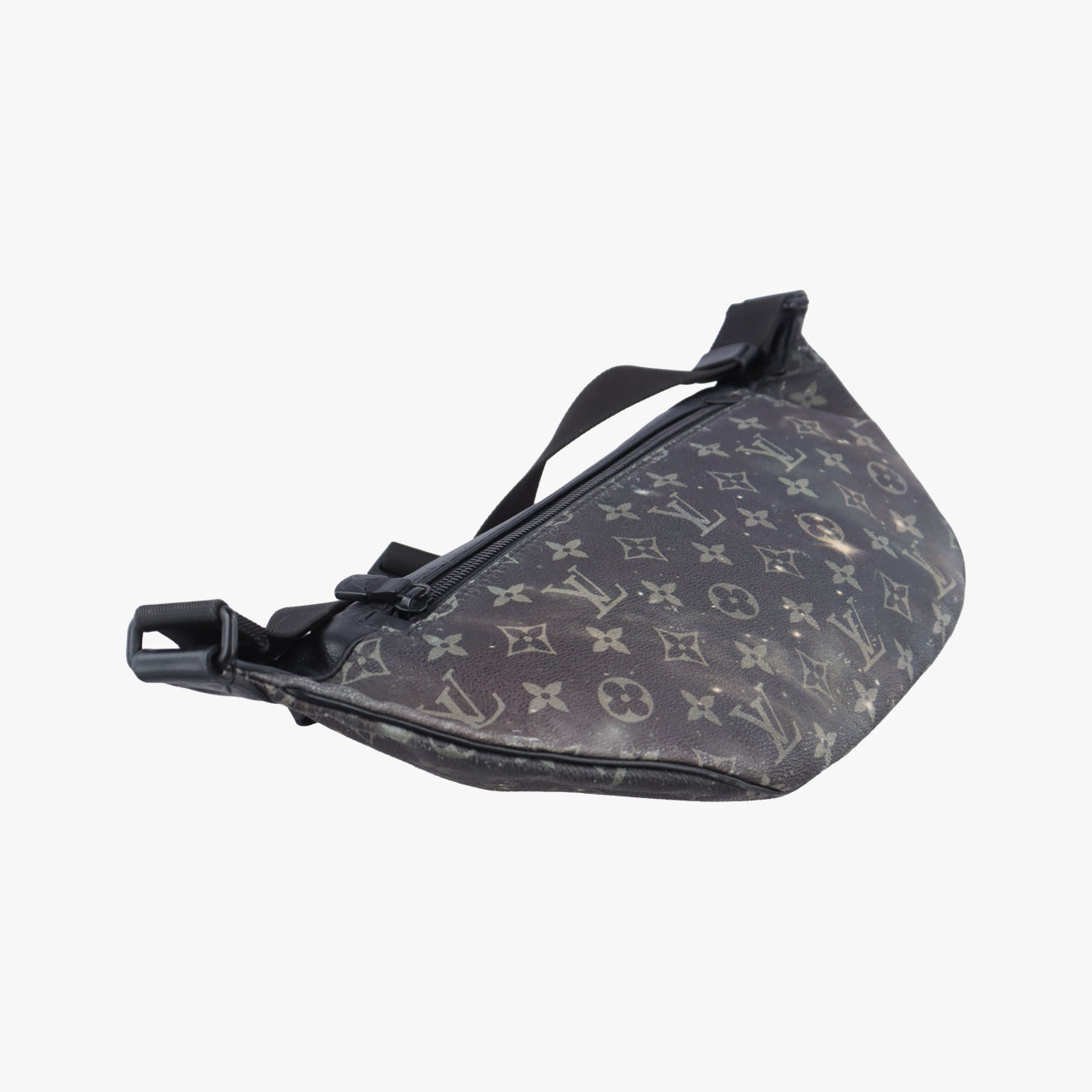 Pre-owned Louis Vuitton Discovery Black x multicolor Monogram Galaxy M44444 bum bag/waist bag | stylenewstar