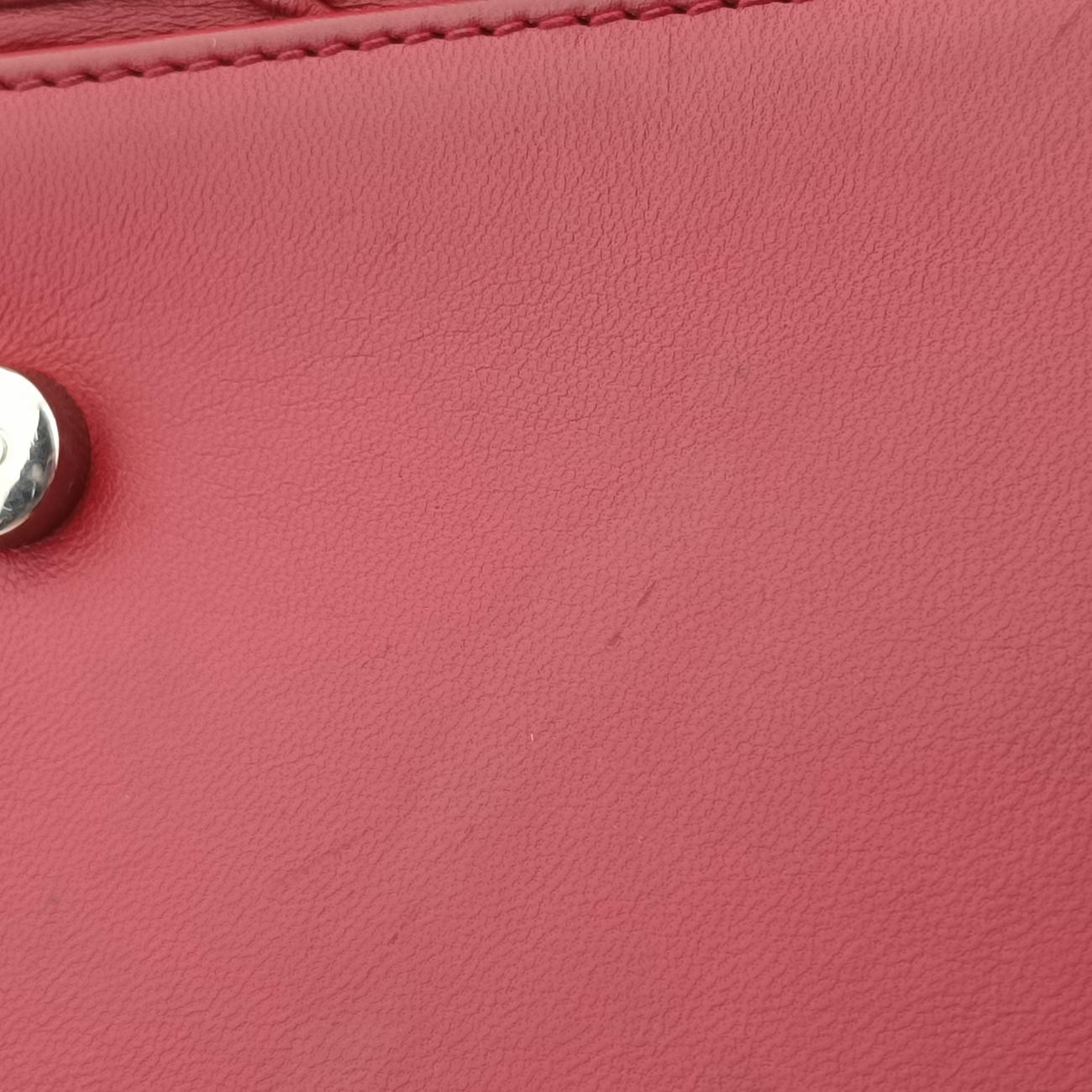 Pre-owned Christian Dior Granville Red lambskin  handbag | stylenewstar