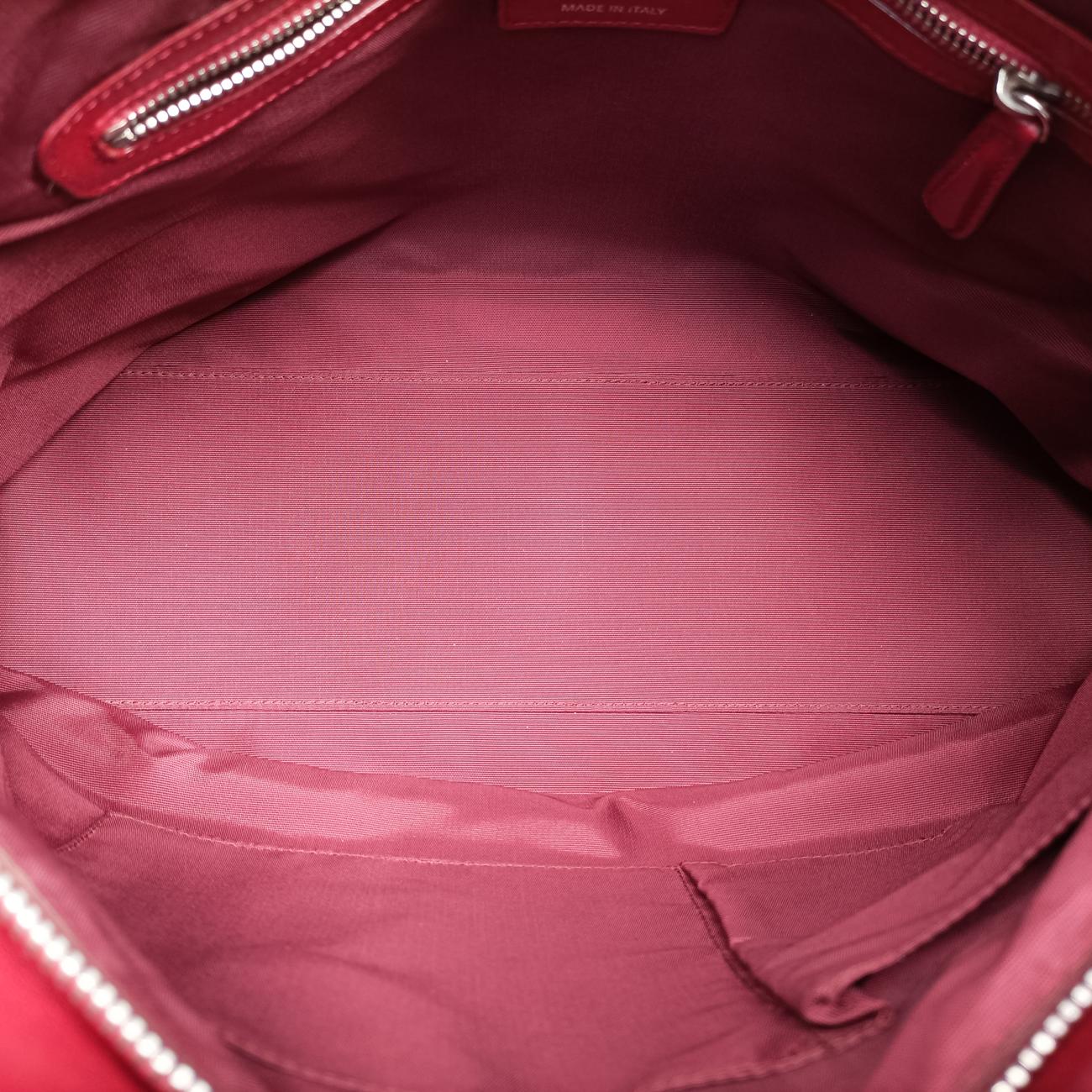 Pre-owned Christian Dior Granville Red lambskin  handbag | stylenewstar