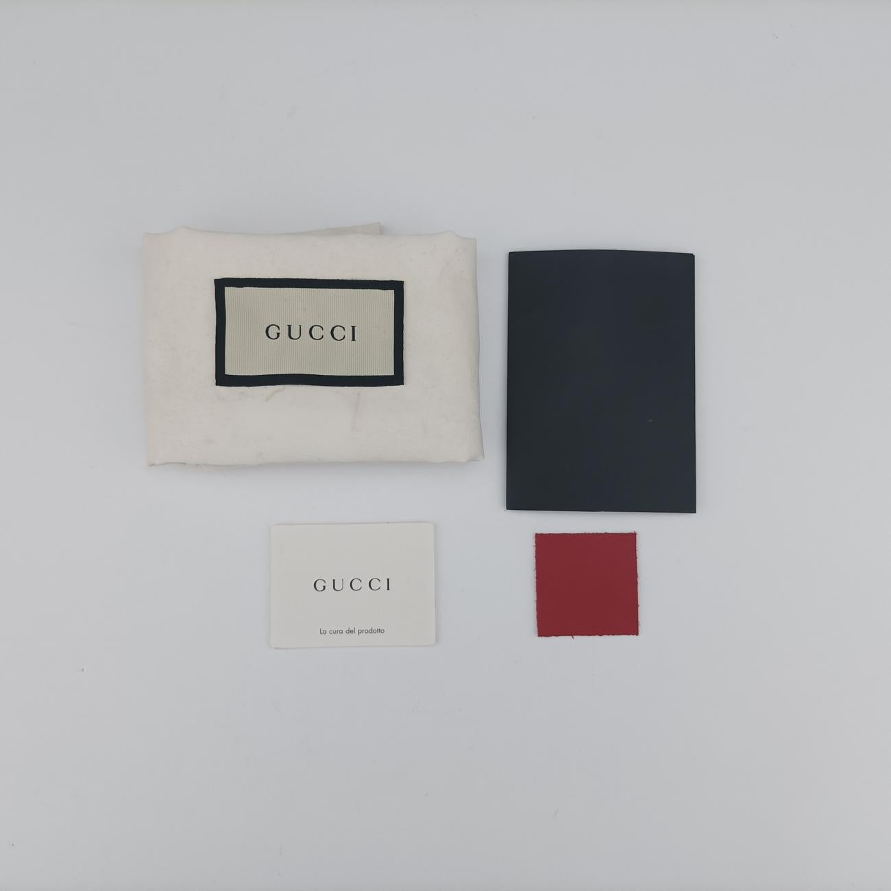 Pre-owned Gucci GG Marmont Red Leather 443497 shoulderbag | stylenewstar