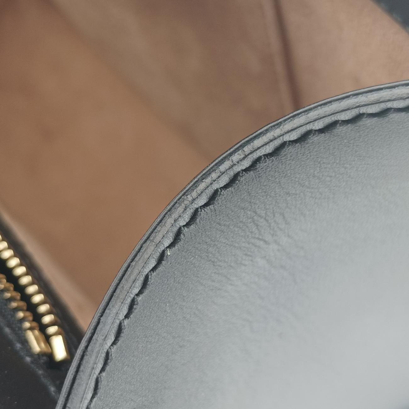 Vintage Gucci Sylvie Black×red×green Leather 421882 shoulderbag | stylenewstar