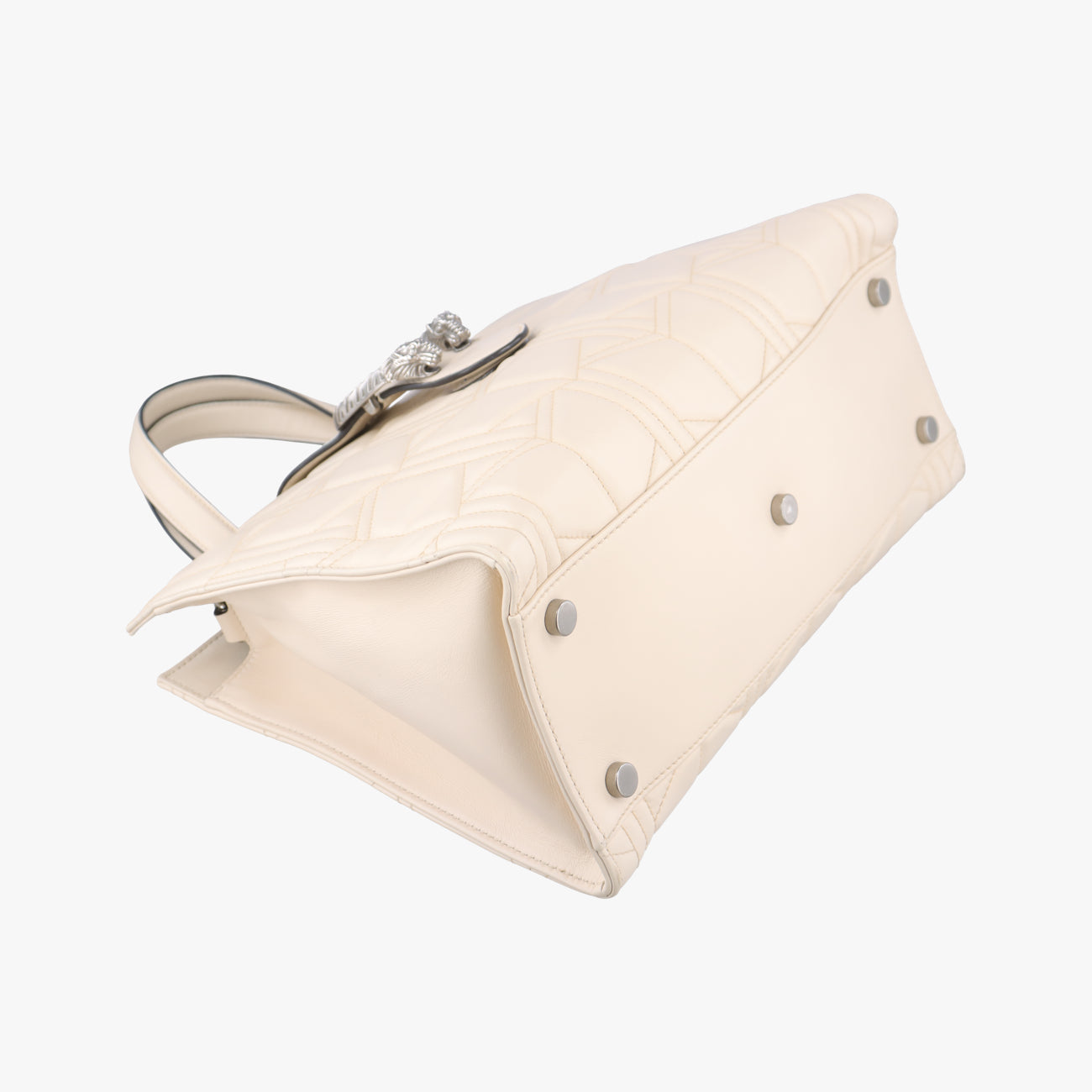 Pre-owned Gucci Dionysus Web White Leather 444073 shoulderbag | stylenewstar