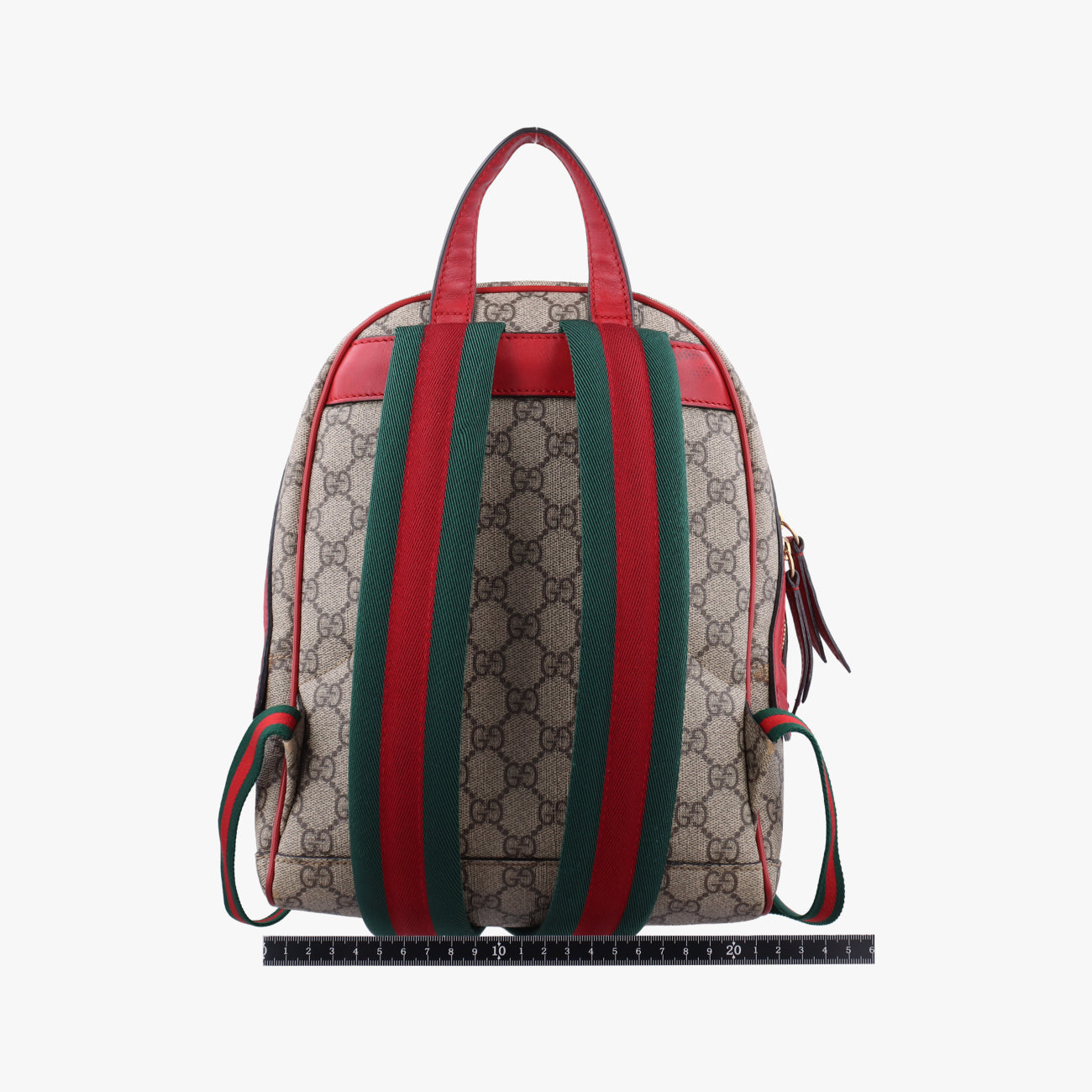 Vintage Gucci GG Supreme Tian Beige×Multicolour PVC coated canvas 427042 backpack/rucksack | stylenewstar