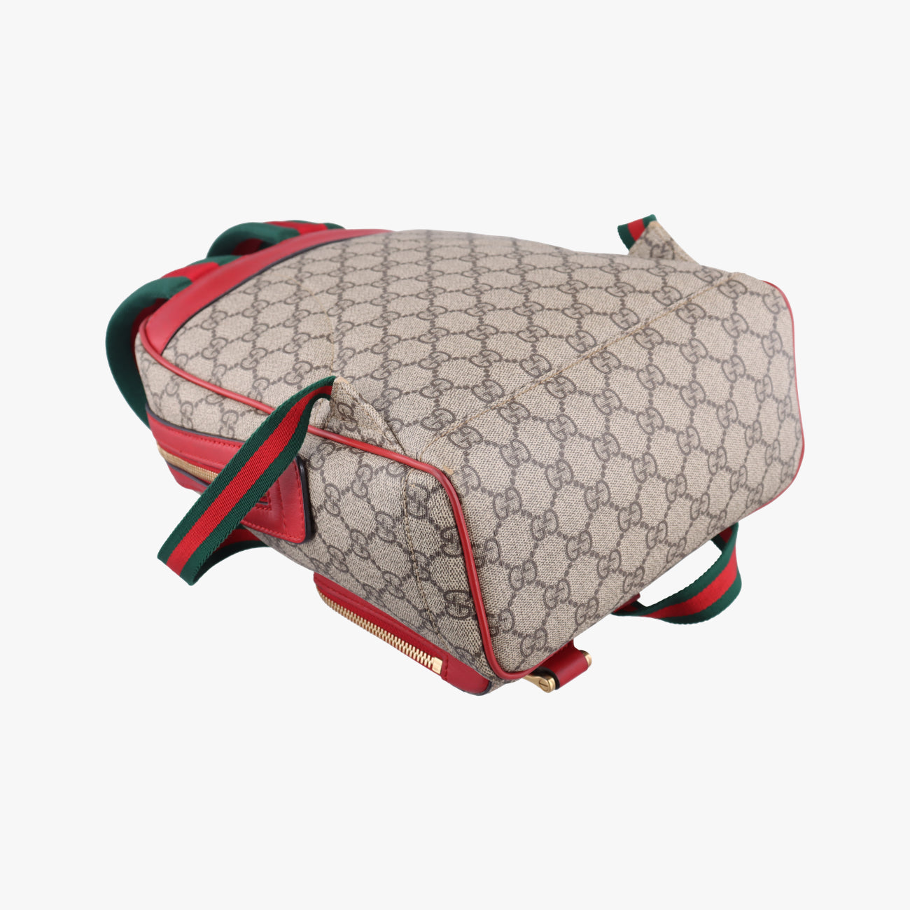 Vintage Gucci GG Supreme Tian Beige×Multicolour PVC coated canvas 427042 backpack/rucksack | stylenewstar
