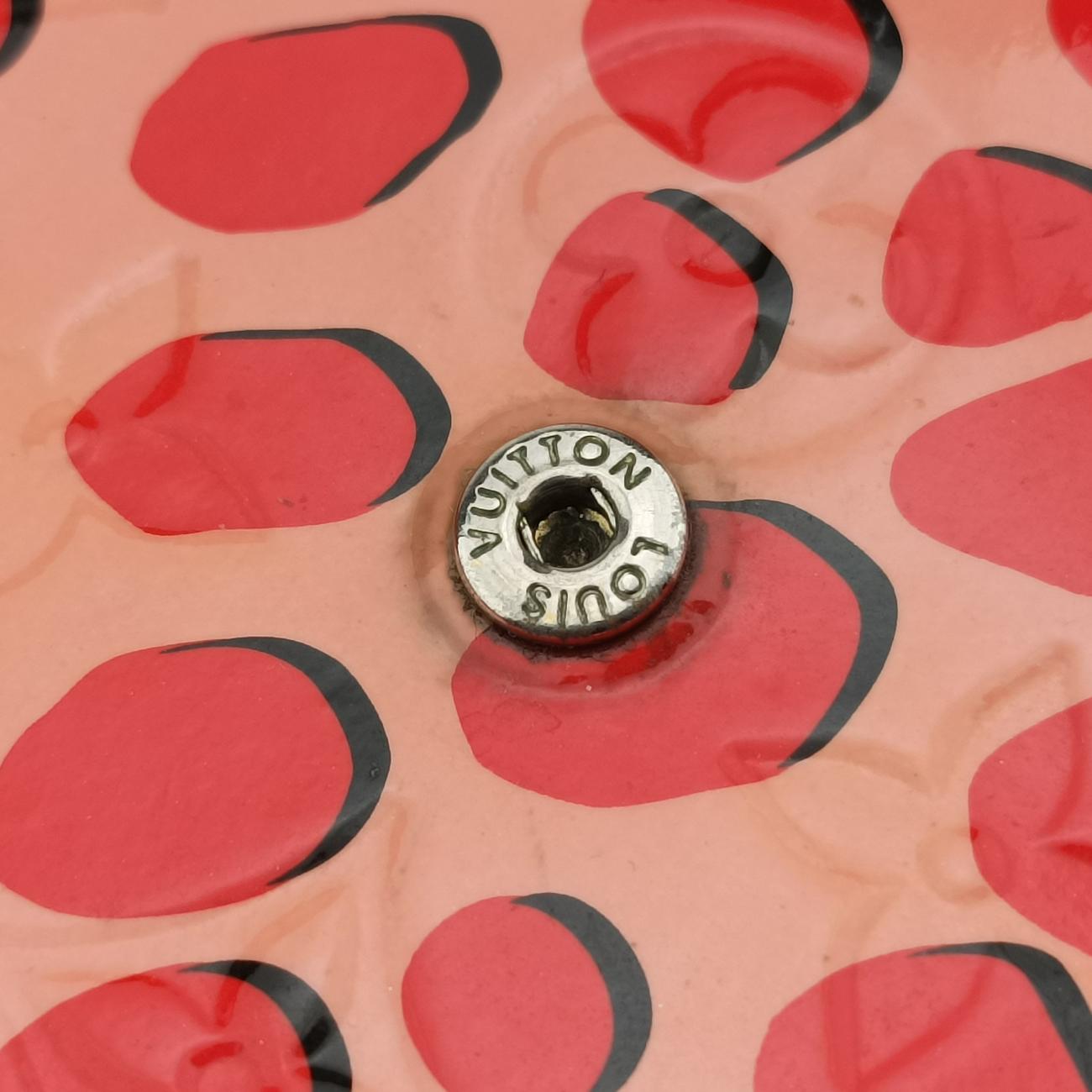 Pre-owned Louis Vuitton Pochette Félicie Pink×Red Vernis M62359 shoulderbag | stylenewstar