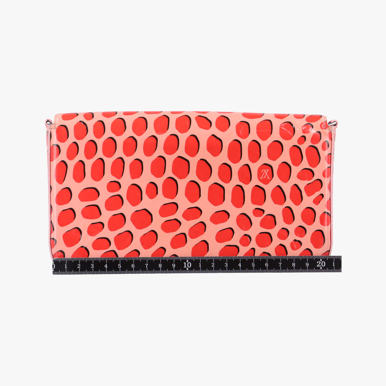 Pre-owned Louis Vuitton Pochette Félicie Pink×Red Vernis M62359 shoulderbag | stylenewstar