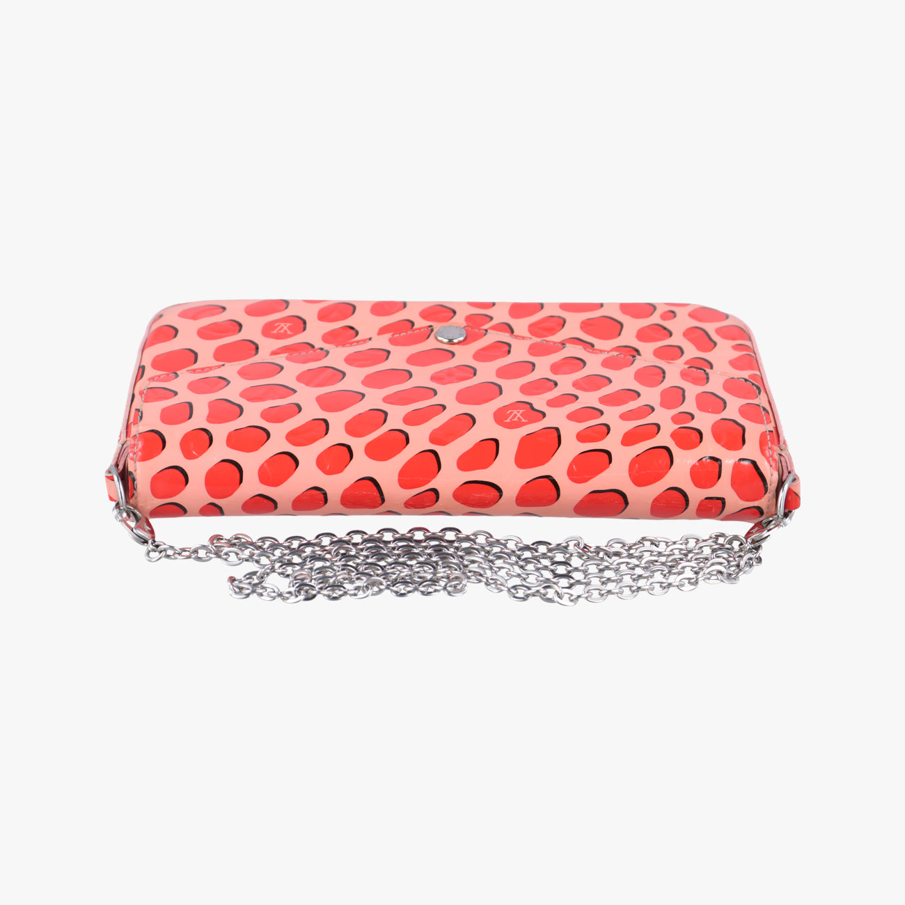 Pre-owned Louis Vuitton Pochette Félicie Pink×Red Vernis M62359 shoulderbag | stylenewstar