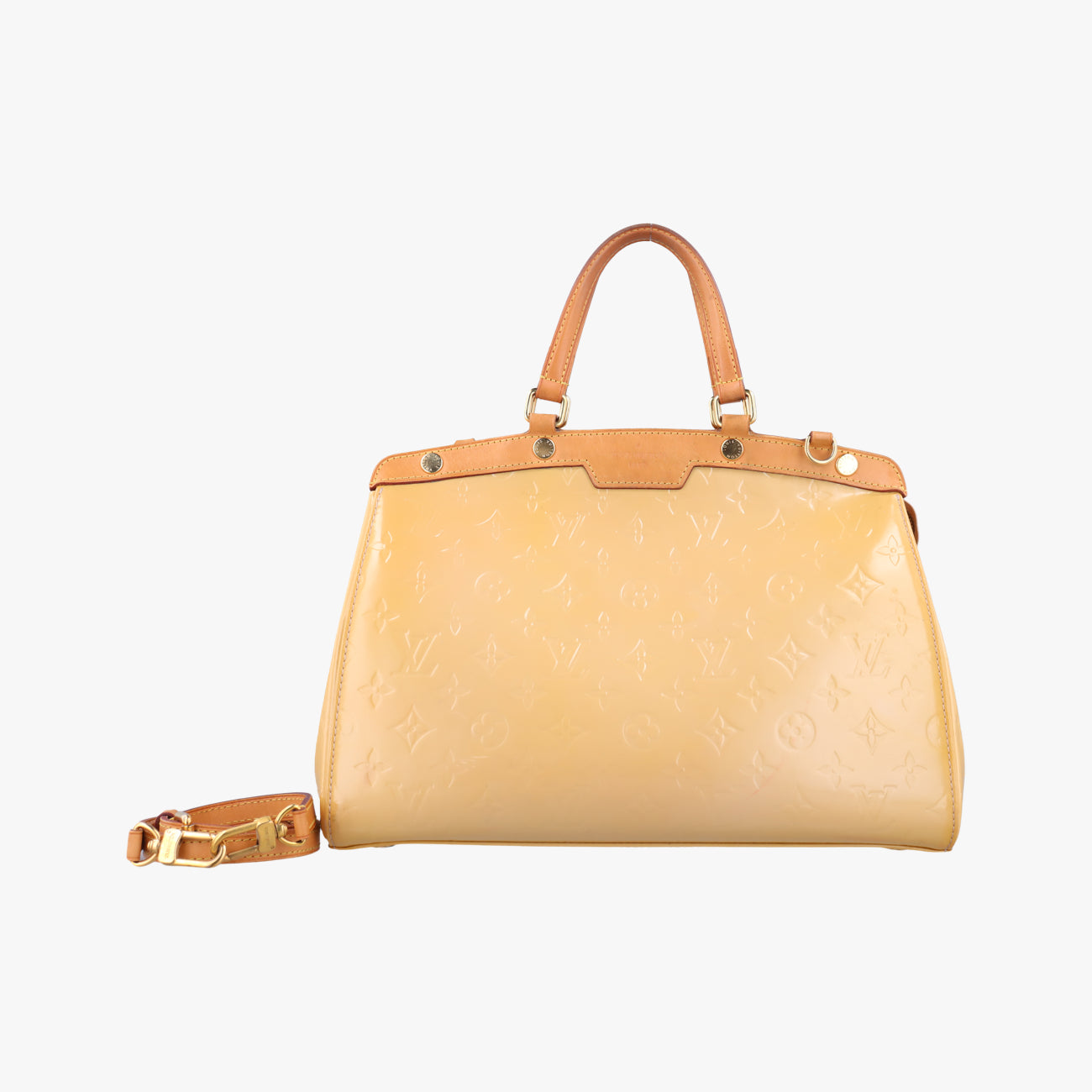 Pre-owned Louis Vuitton Bréa MM Dunne Vernis M90180 shoulderbag | stylenewstar