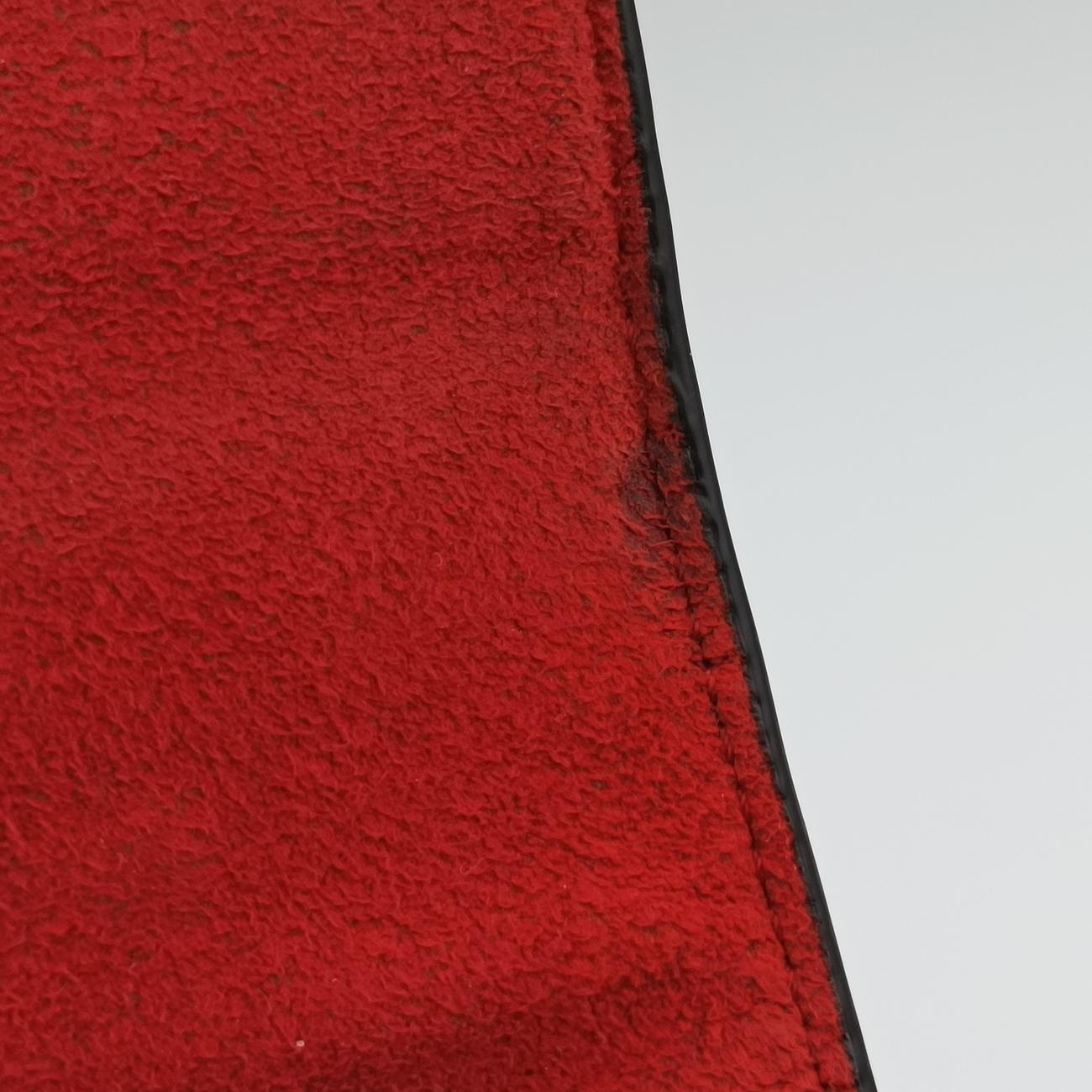 Pre-owned Louis Vuitton Rocky BB Monogram/Brown x Red Monogram canvas x calf leather M44322 shoulderbag | stylenewstar