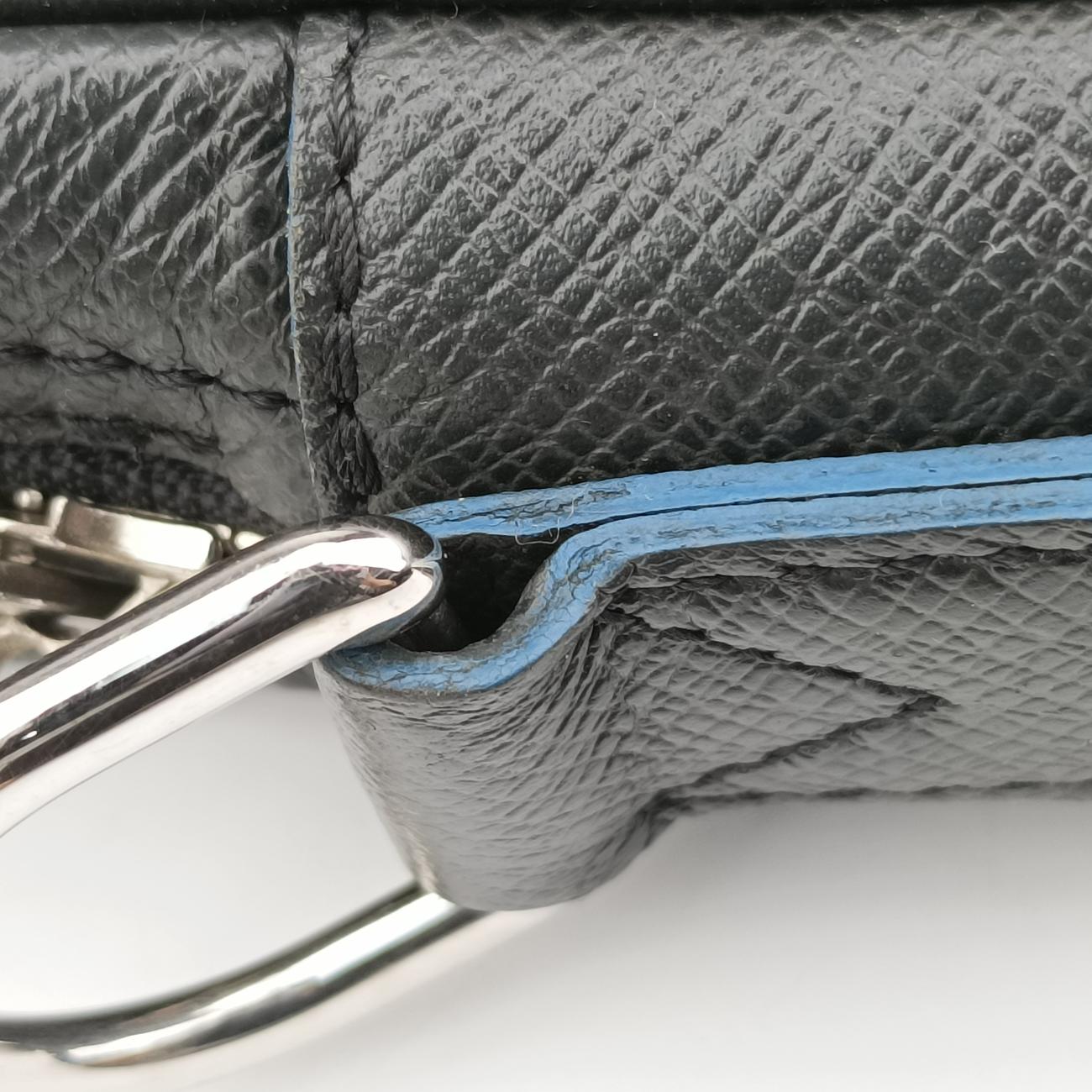 Pre-owned Louis Vuitton Khuman Gate PM Ardoise Taiga M30638 shoulderbag | stylenewstar