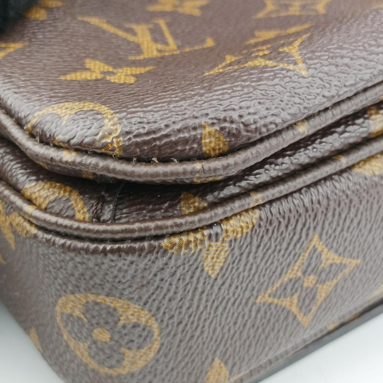 Pre-owned Louis Vuitton Pochette Metis MM Brown Monogram Canvas M44875 shoulderbag | stylenewstar