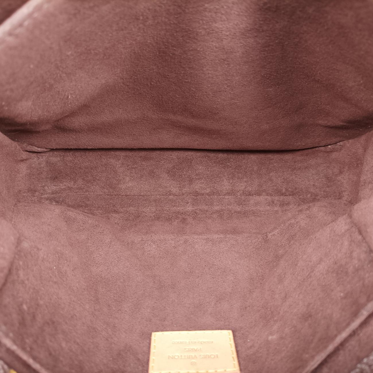 Pre-owned Louis Vuitton Pochette Metis MM Brown Monogram Canvas M44875 shoulderbag | stylenewstar