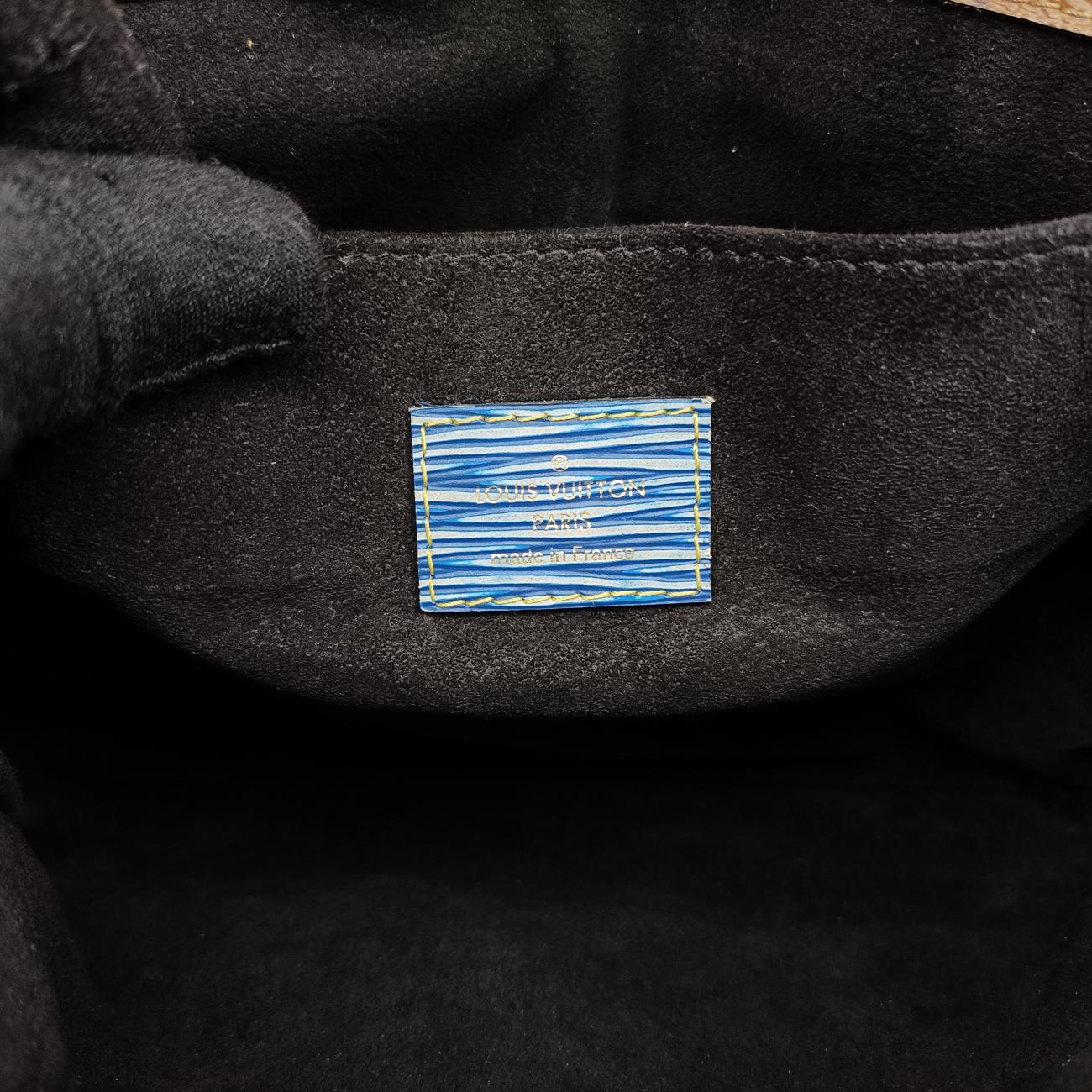 Pre-owned Louis Vuitton Pochette Métis MM brown×Denim Blue Monogram Reverse×Epi M52904 shoulderbag | stylenewstar