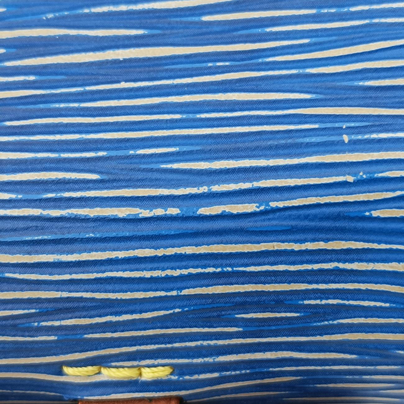 Pre-owned Louis Vuitton Pochette Métis MM brown×Denim Blue Monogram Reverse×Epi M52904 shoulderbag | stylenewstar