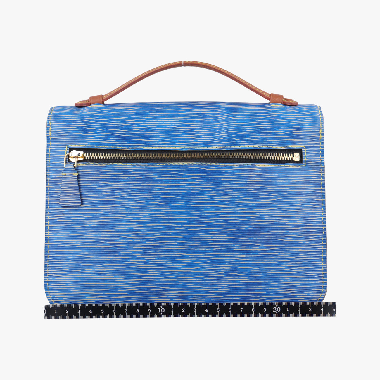 Pre-owned Louis Vuitton Pochette Métis MM brown×Denim Blue Monogram Reverse×Epi M52904 shoulderbag | stylenewstar