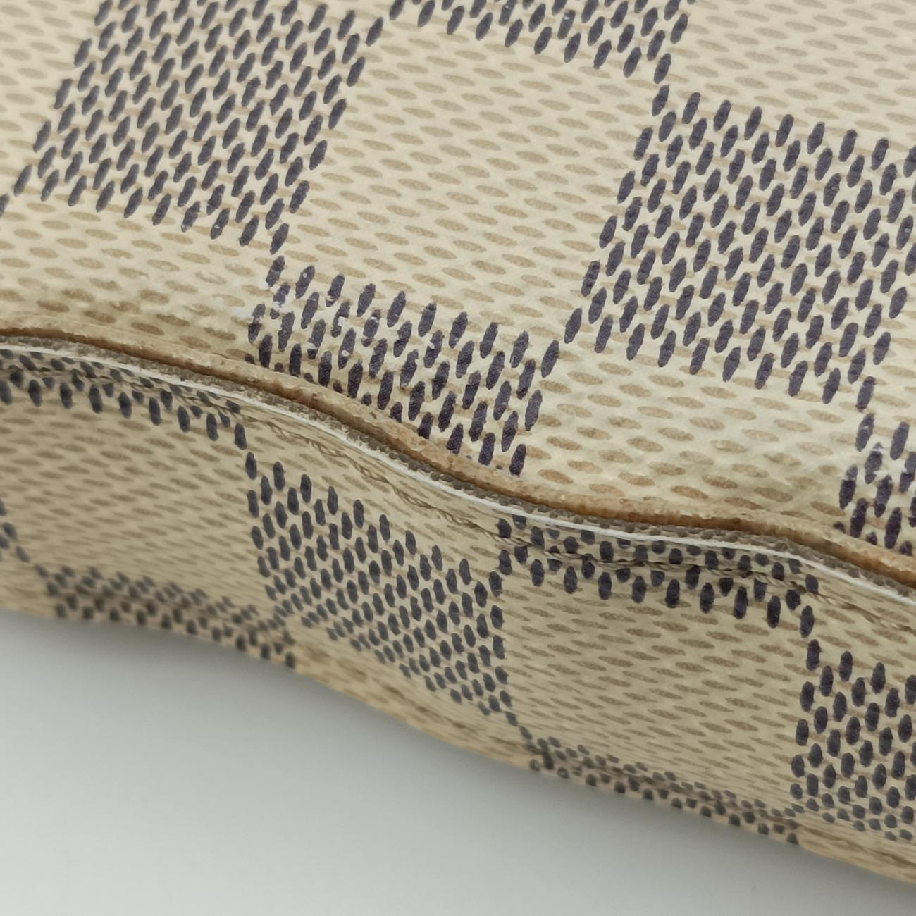 Pre-owned Louis Vuitton Pochette FéLICIE Azur Damier Canvas N63106 shoulderbag | stylenewstar