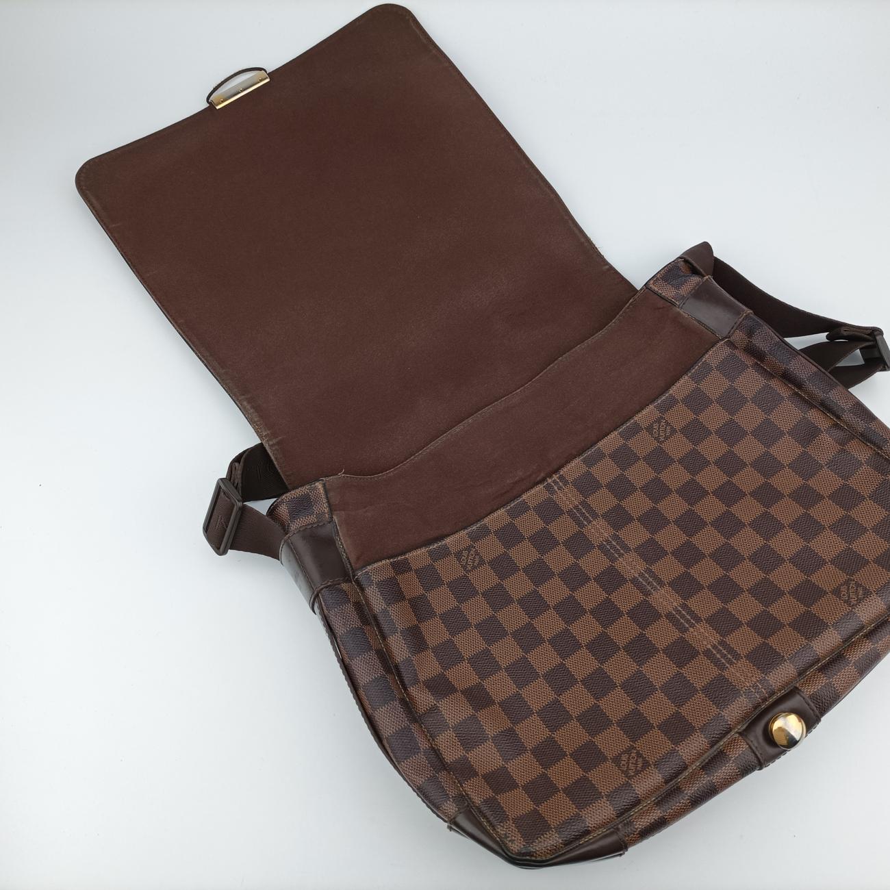 Pre-owned Louis Vuitton Bastille Messenger EBENE Damier Canvas N45258 shoulderbag | stylenewstar