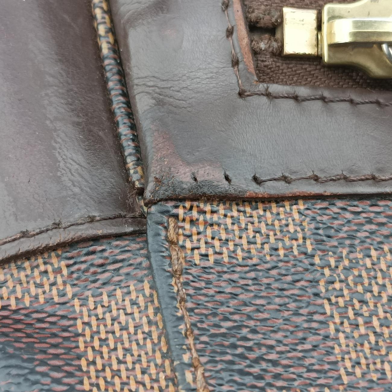 Pre-owned Louis Vuitton Bastille Messenger EBENE Damier Canvas N45258 shoulderbag | stylenewstar