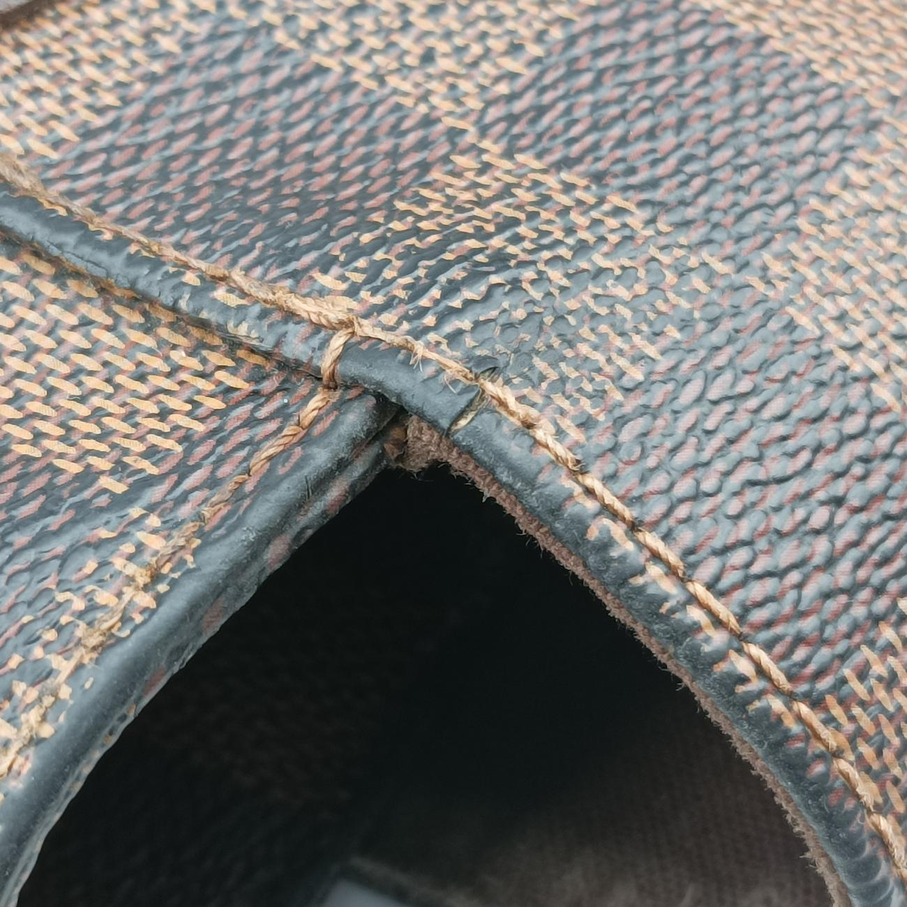 Pre-owned Louis Vuitton Bastille Messenger EBENE Damier Canvas N45258 shoulderbag | stylenewstar