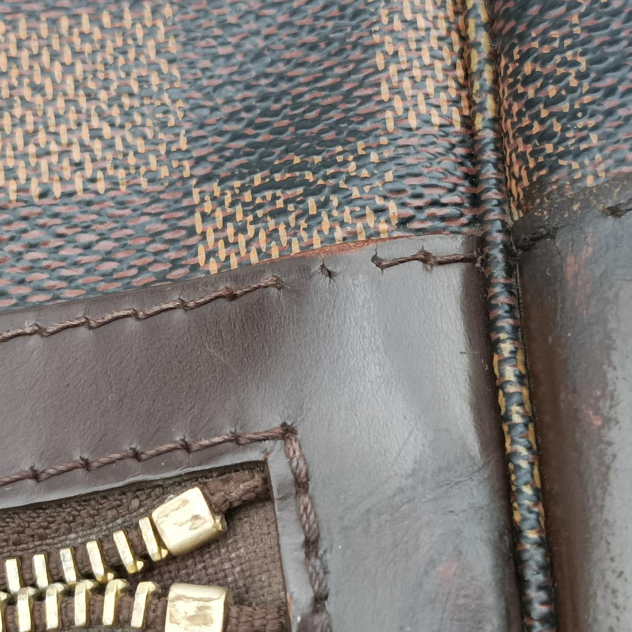 Pre-owned Louis Vuitton Bastille Messenger EBENE Damier Canvas N45258 shoulderbag | stylenewstar