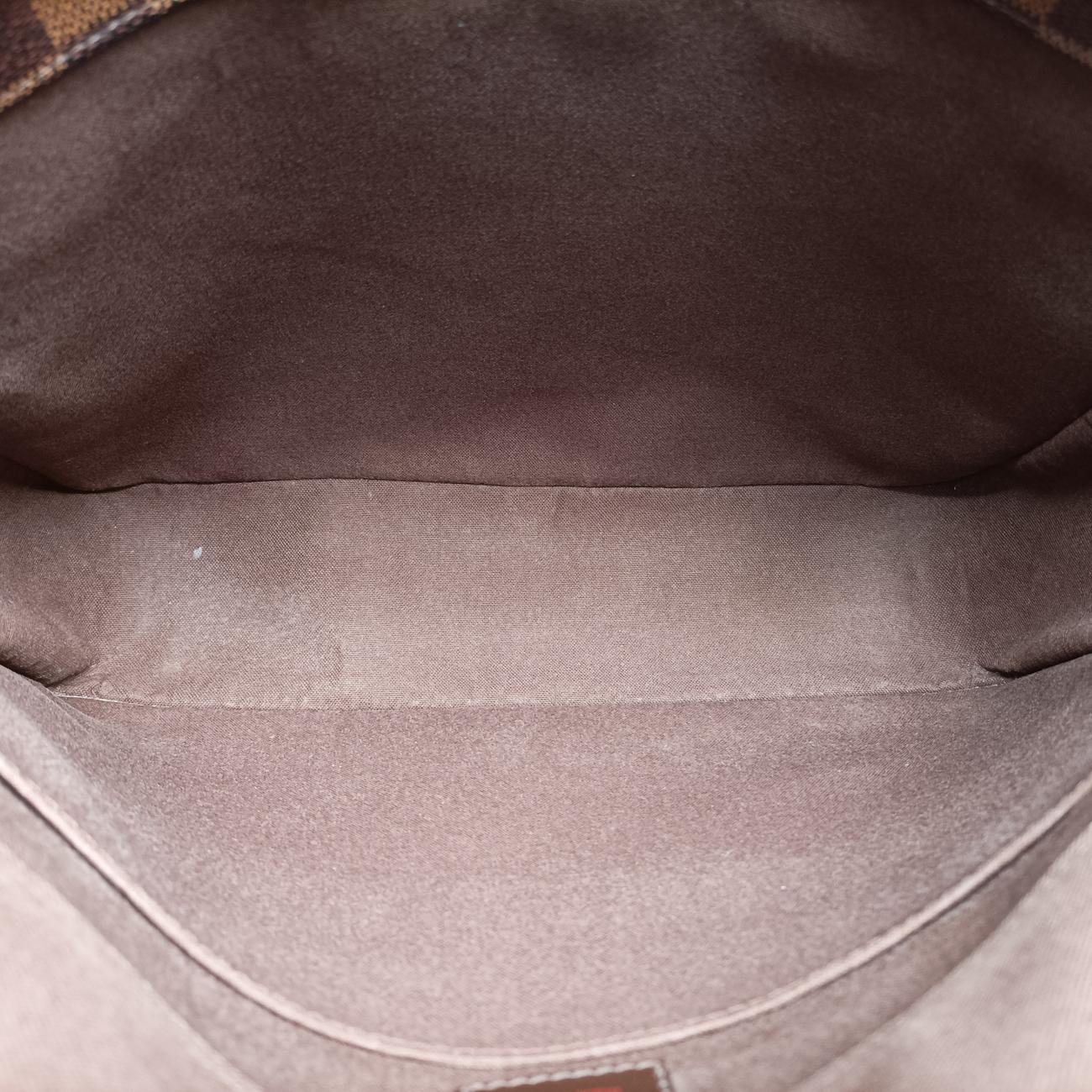 Pre-owned Louis Vuitton Bastille Messenger EBENE Damier Canvas N45258 shoulderbag | stylenewstar