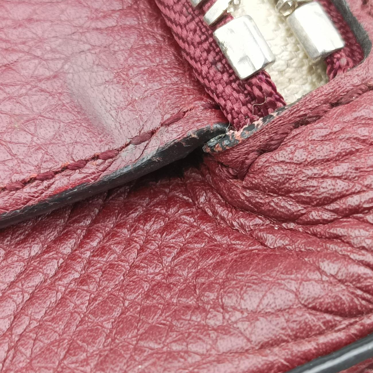 Secondhand Gucci Interlocking G Logo Soho Messenger Burgundy Leather 322059 shoulderbag | stylenewstar