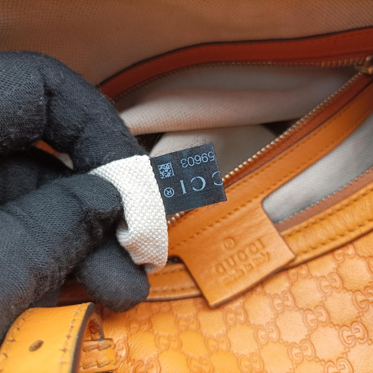 Vintage Gucci Microguccissima Joy Orange Leather 322231 handbag | stylenewstar